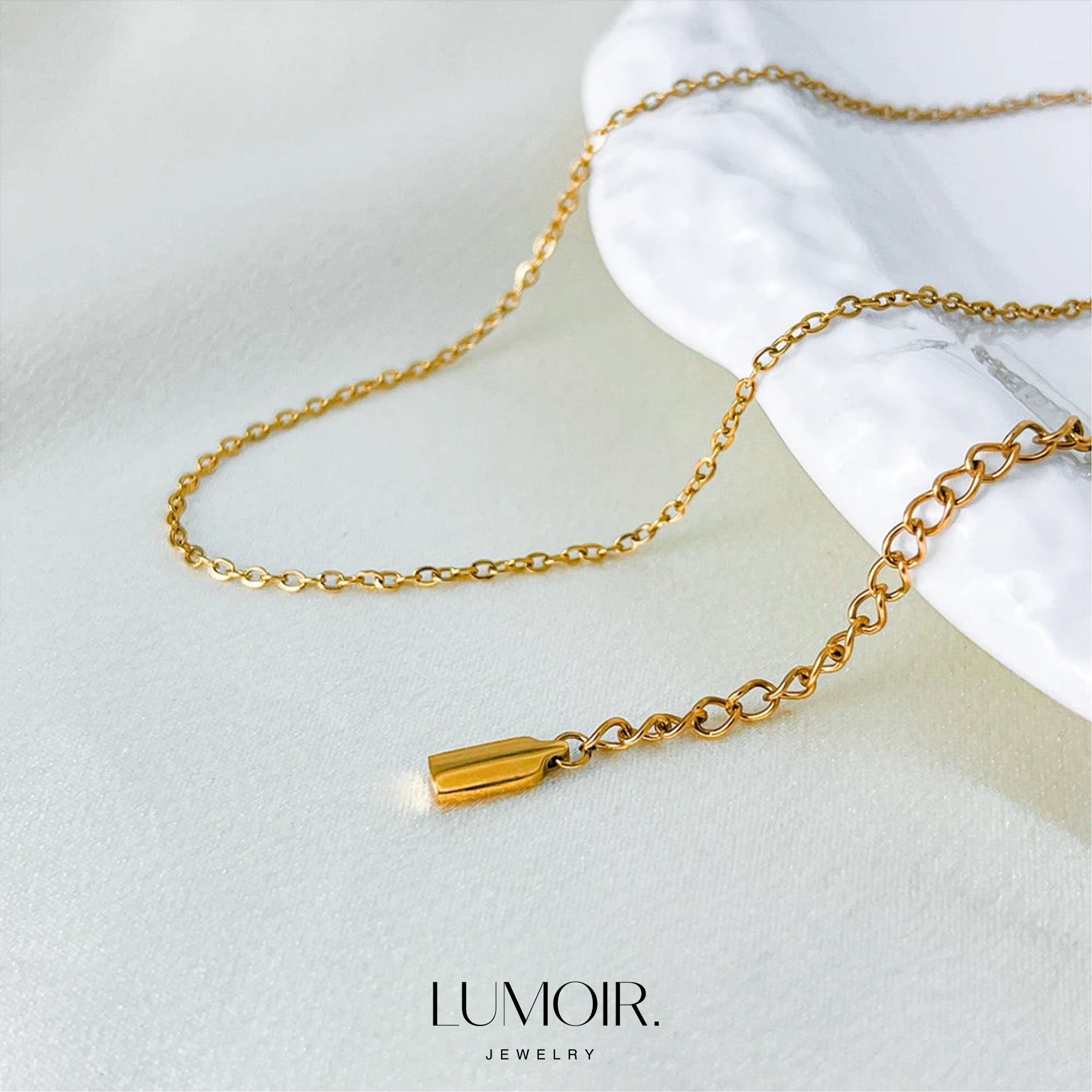 Stainless steel necklace Monera