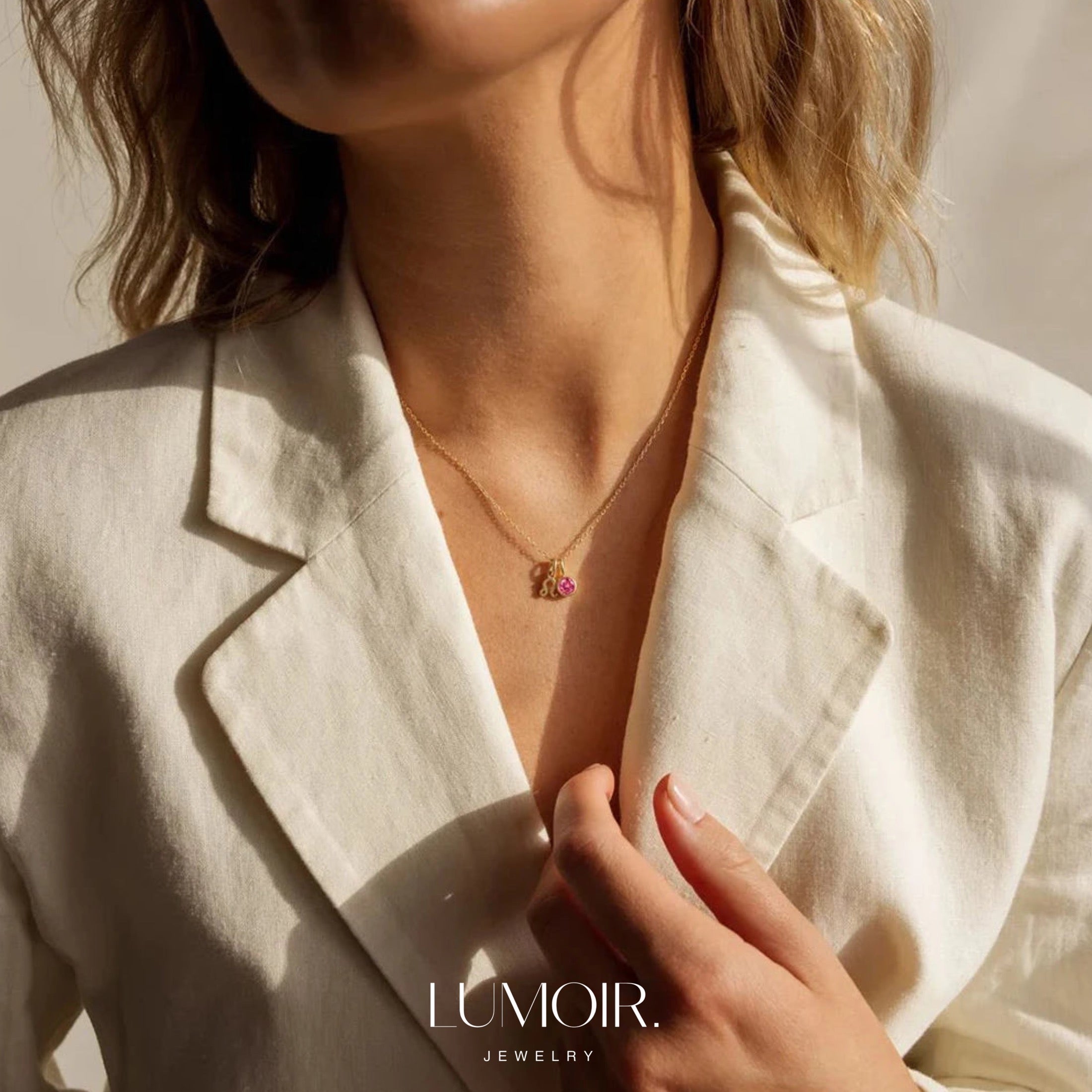 Birthstone necklace Rahel
