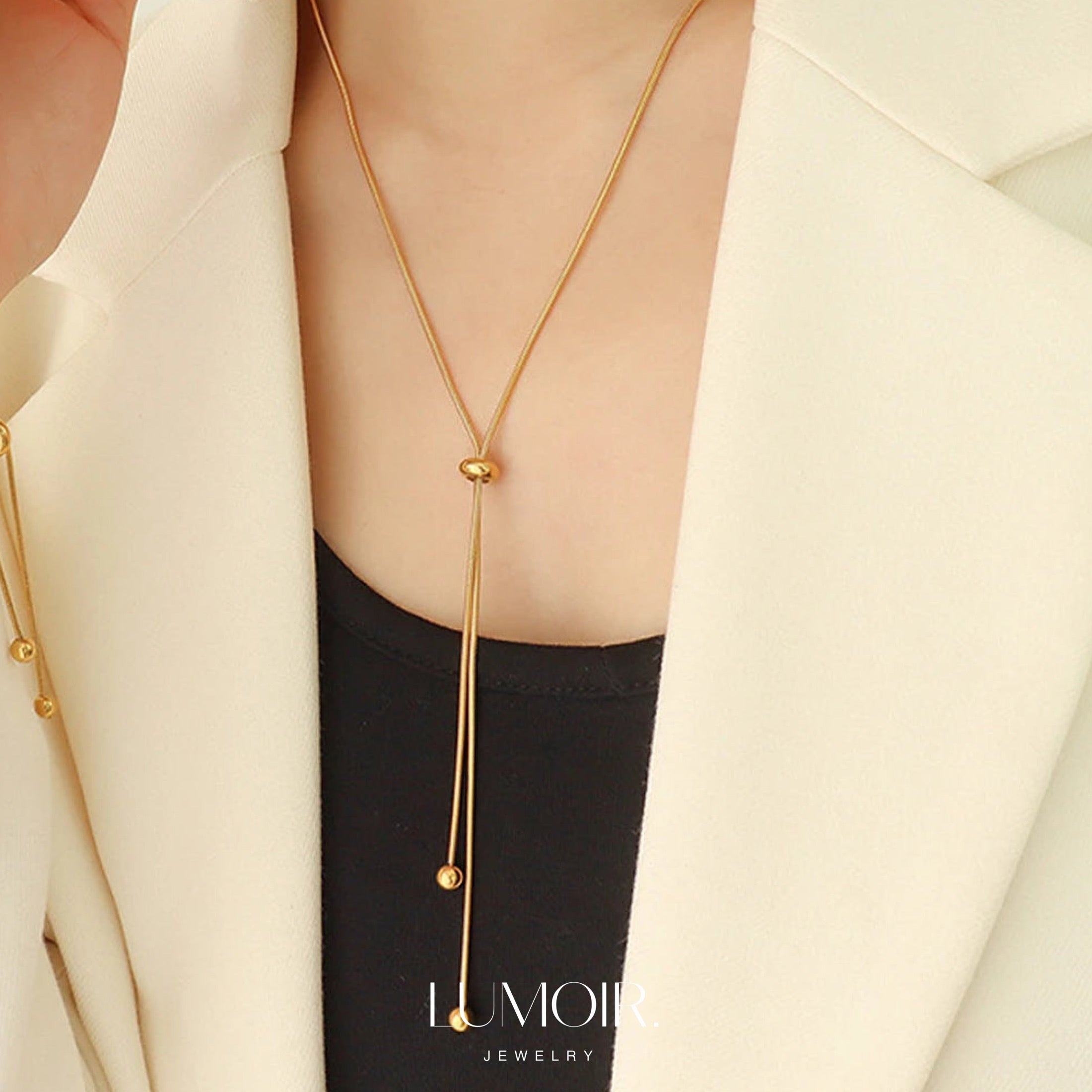 Stainless steel necklace Chiara