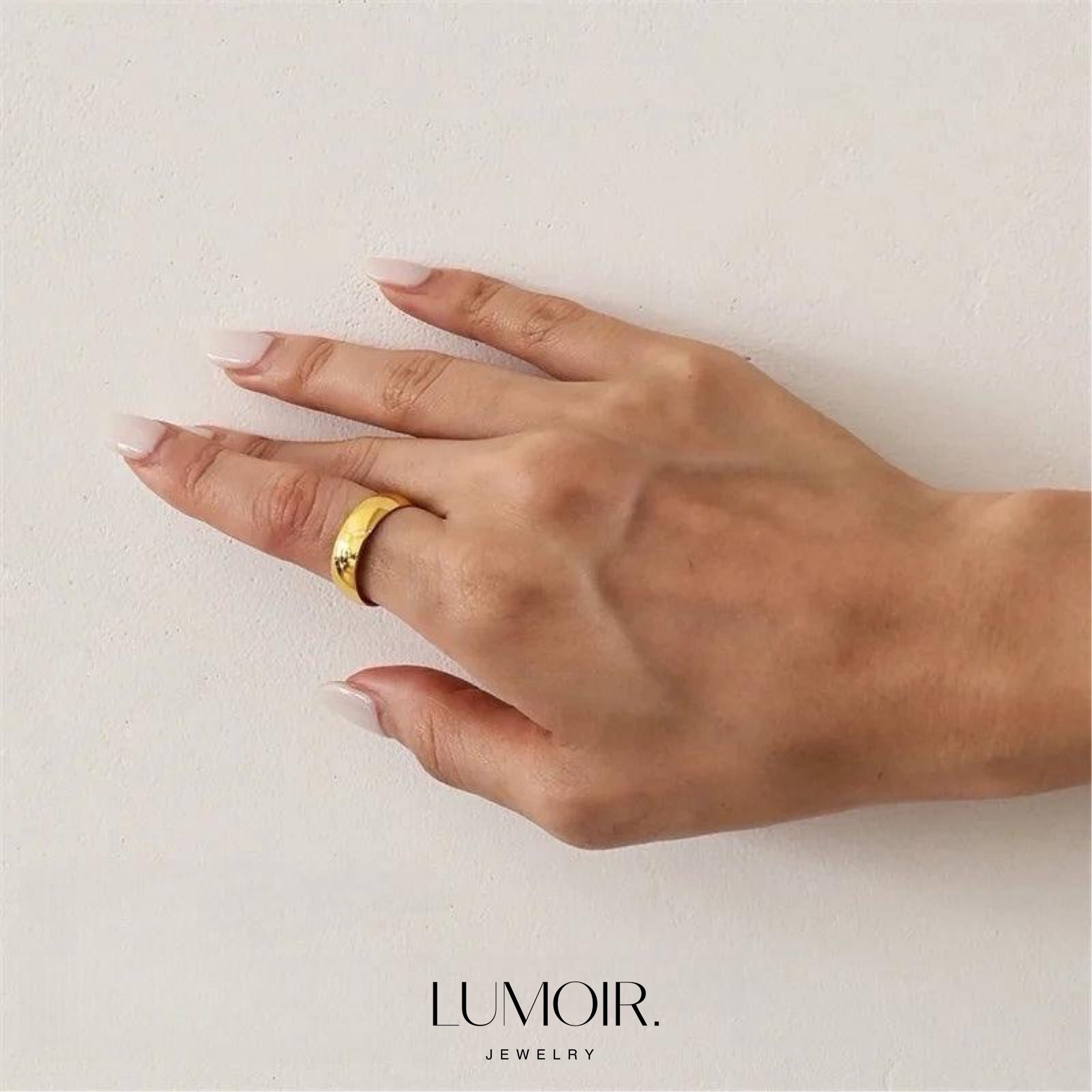 Stainless steel ring Thea