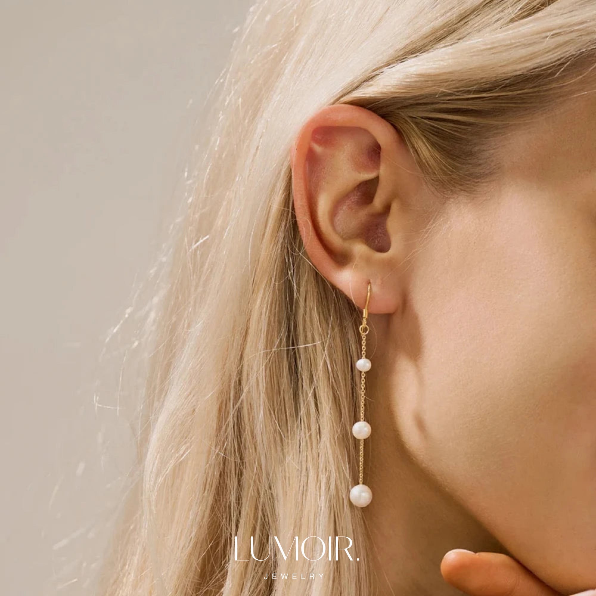Jane pearl earrings