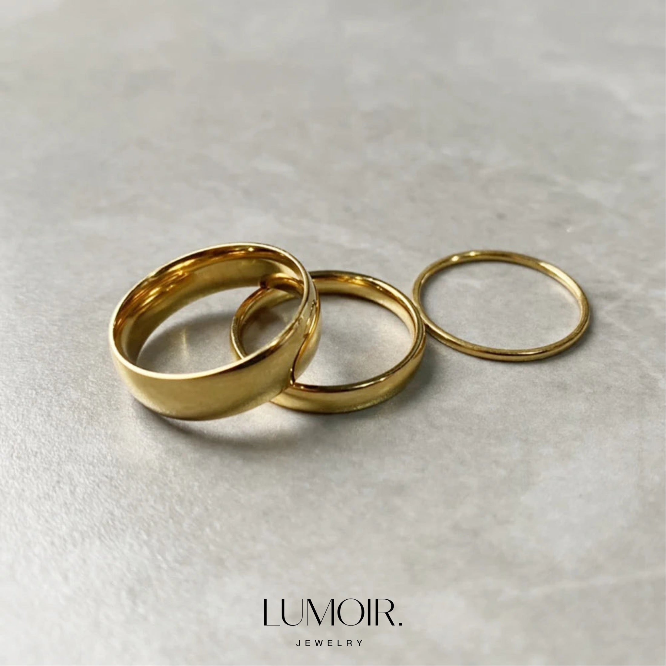 Stainless steel ring Thea