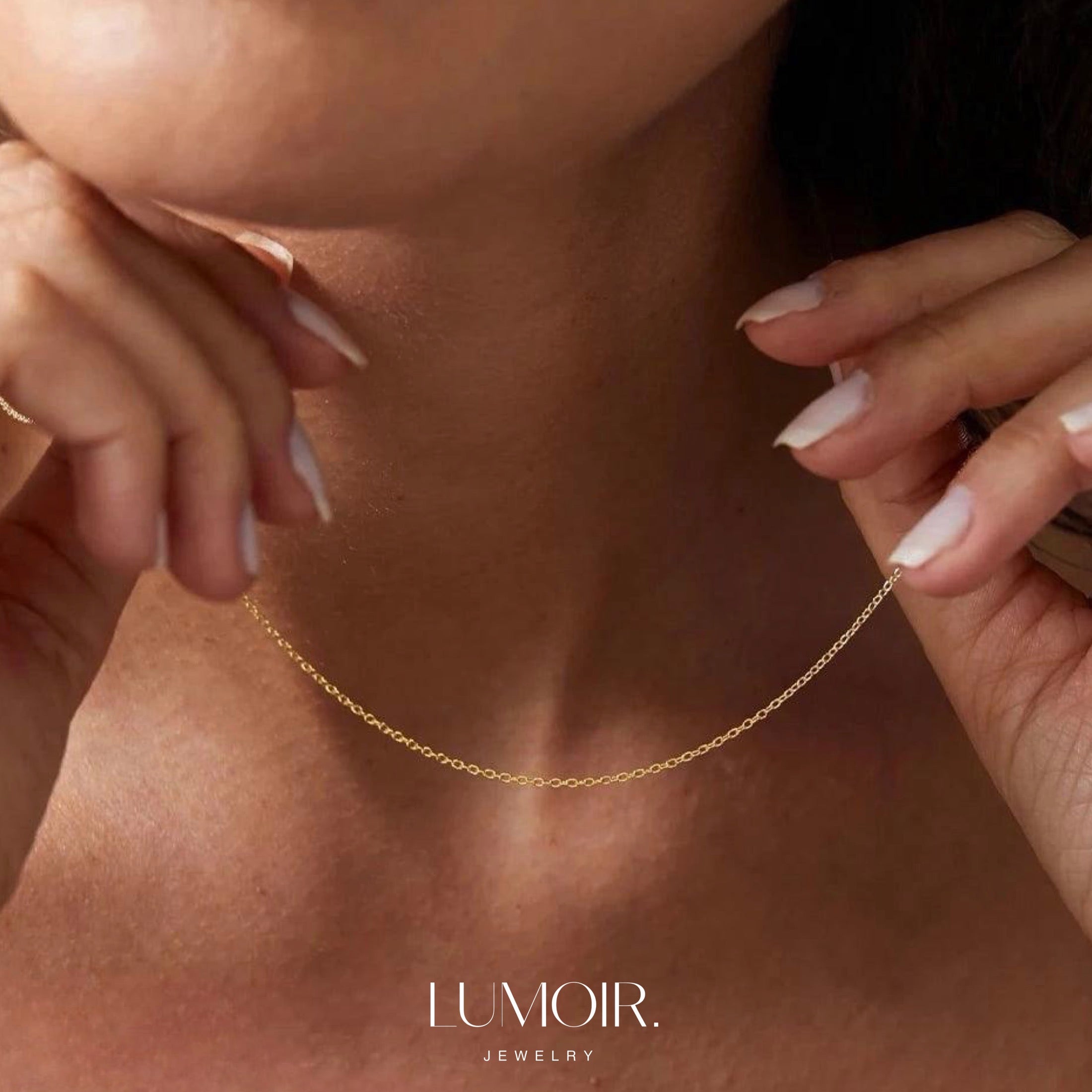 Stainless steel necklace Monera