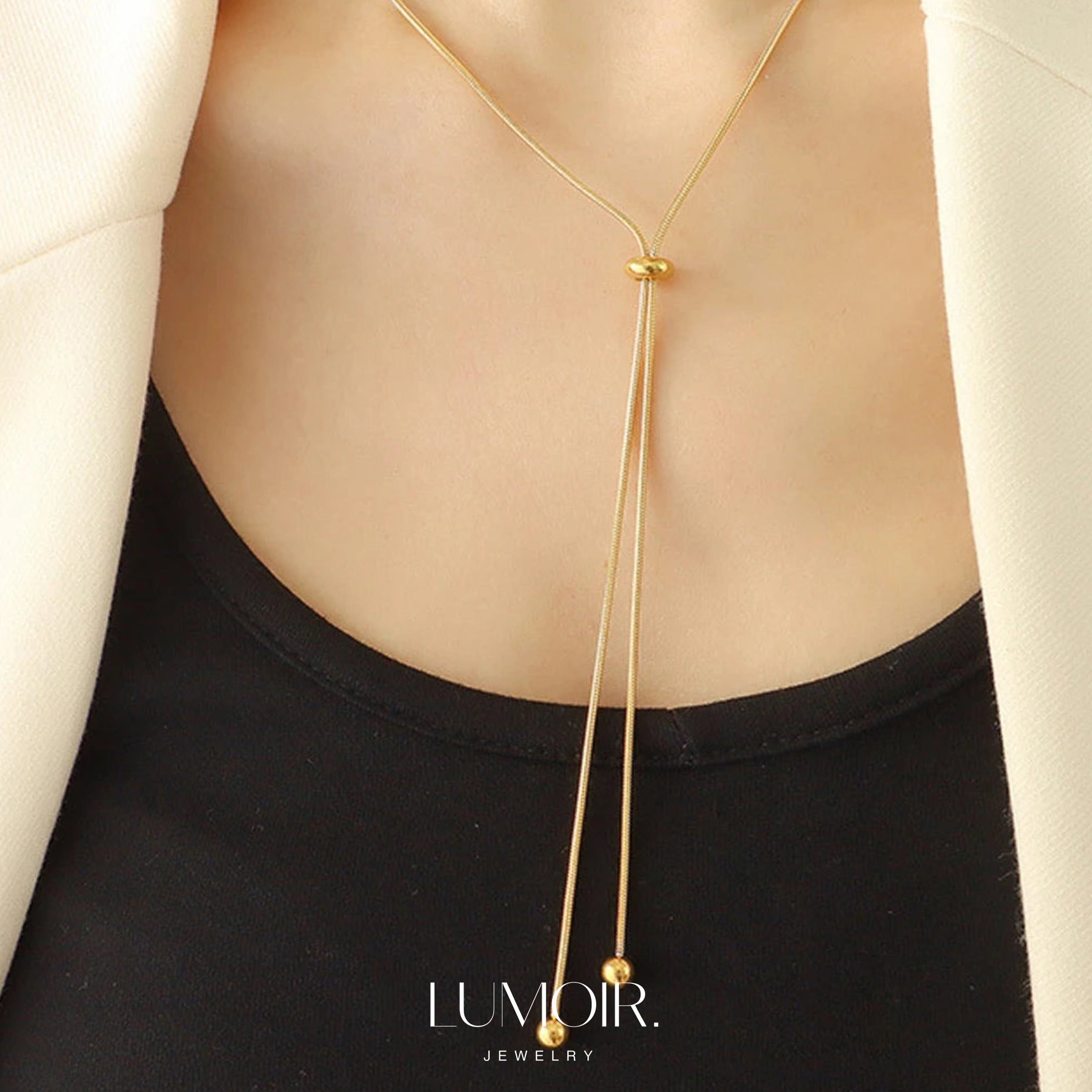 Stainless steel necklace Chiara