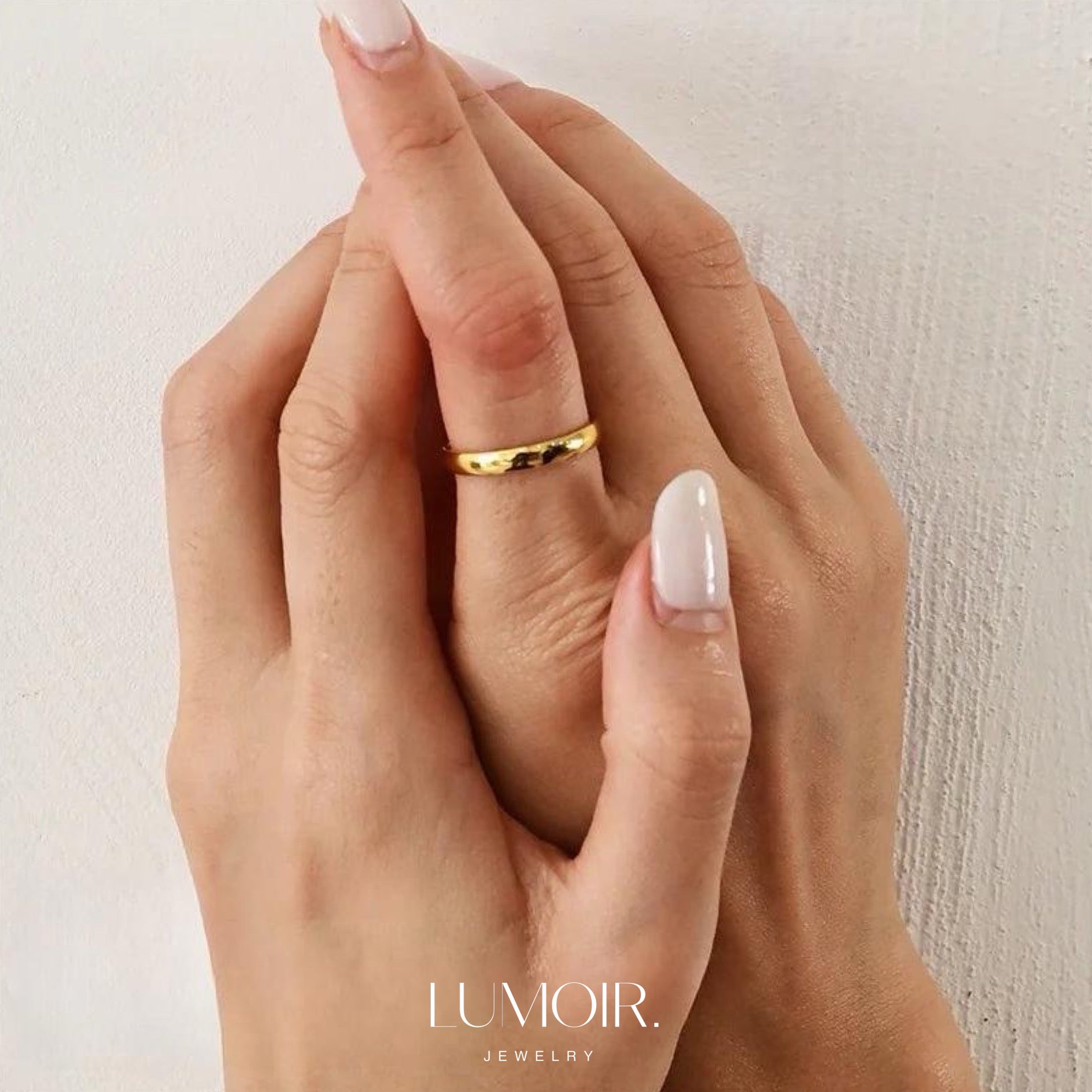 Stainless steel ring Thea