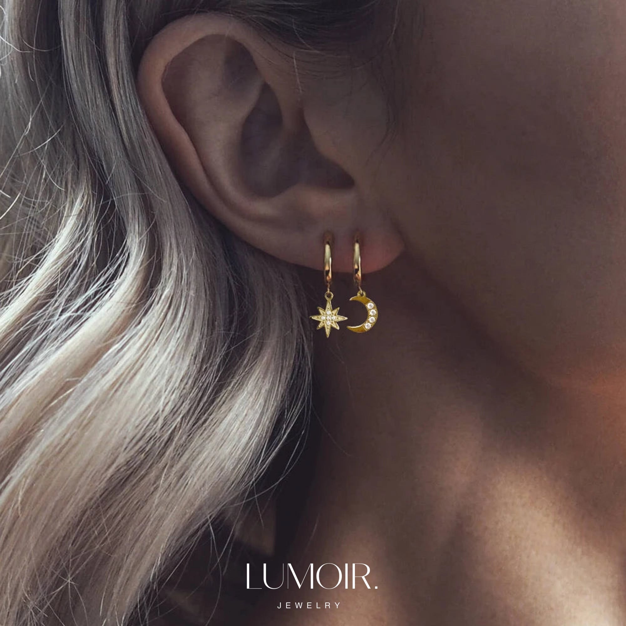 Stainless steel earrings Camilla