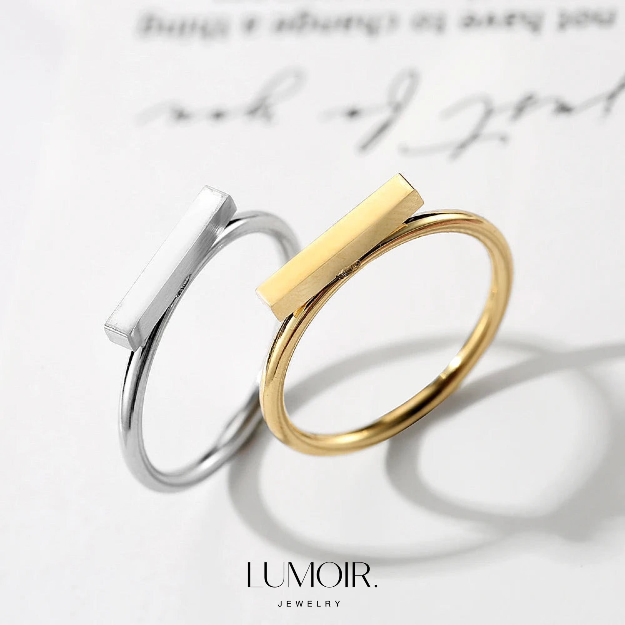 Stainless steel ring Sensa