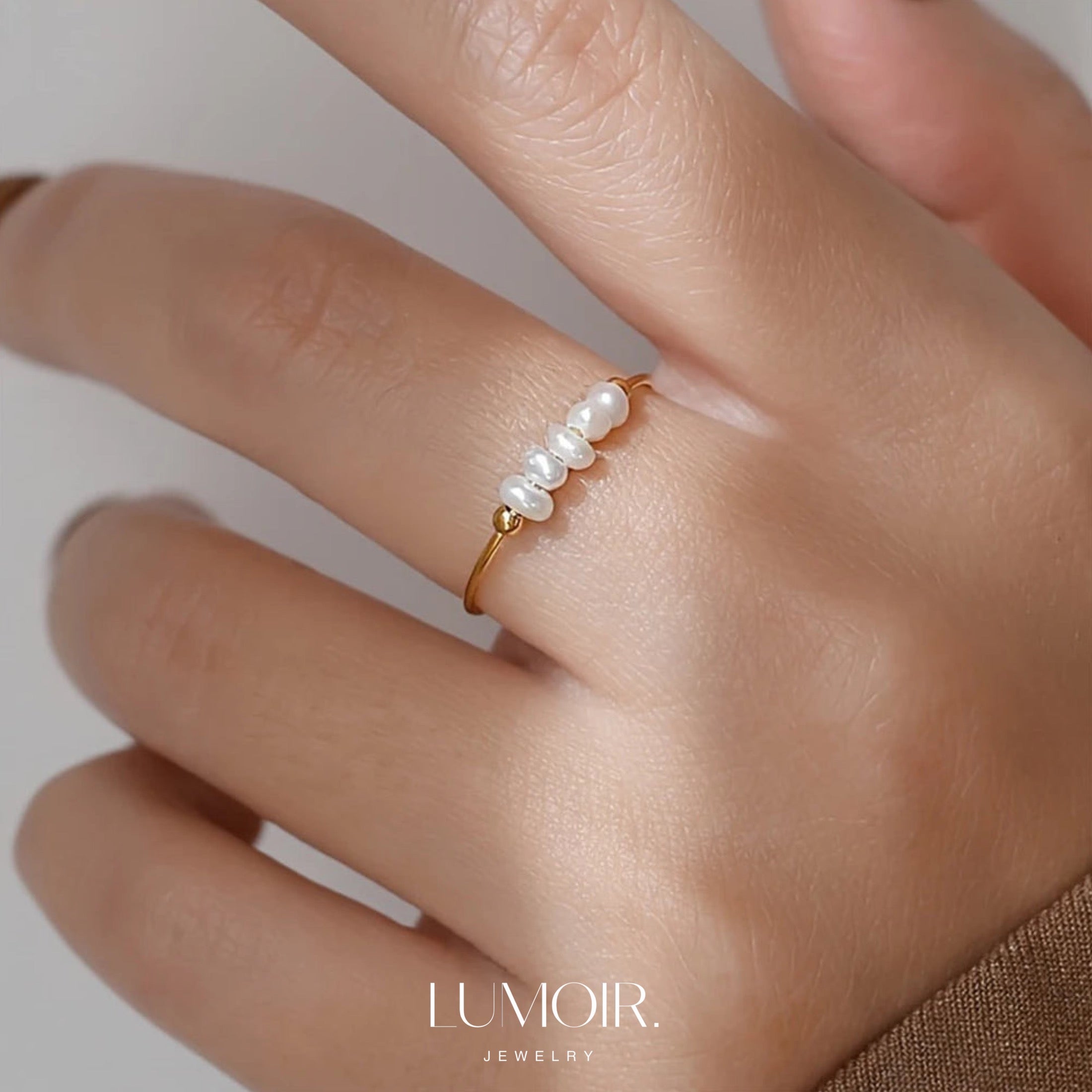 Nuria pearl ring