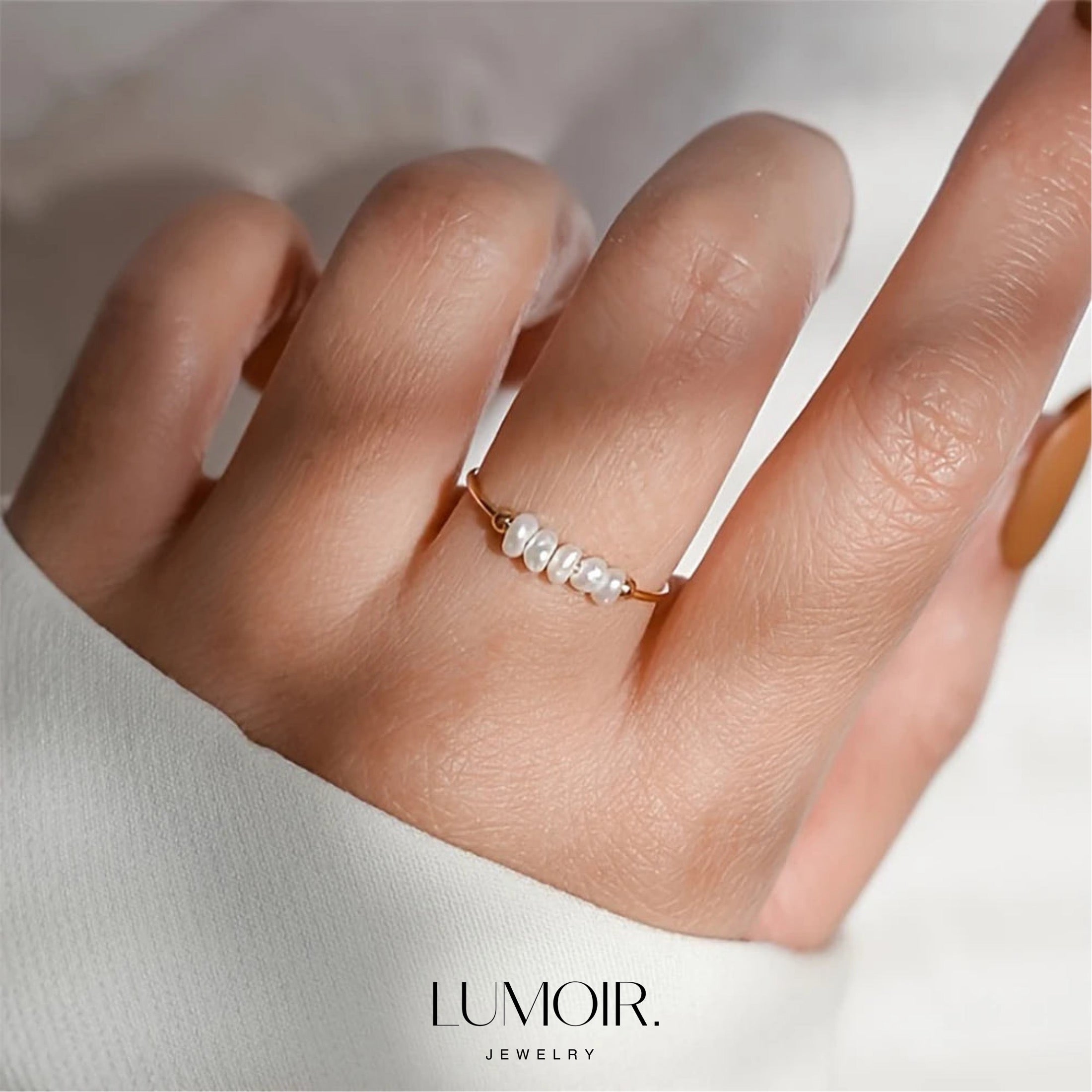 Nuria pearl ring