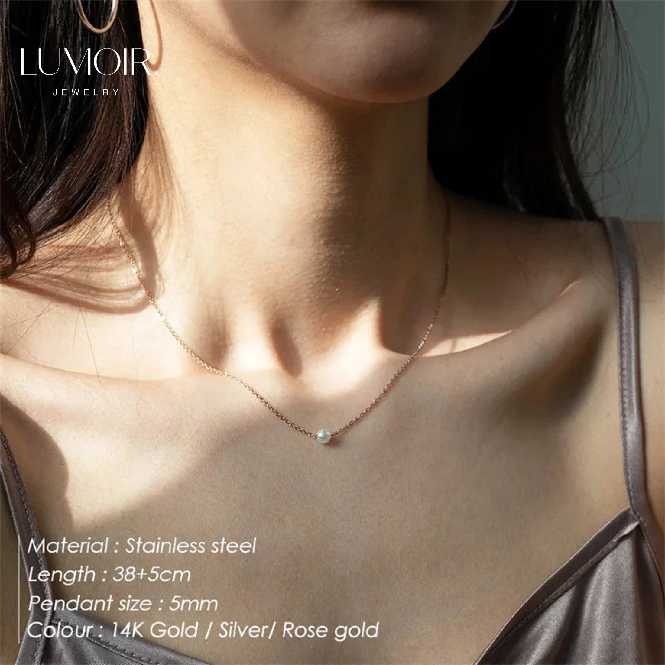 Dominica pearl necklace