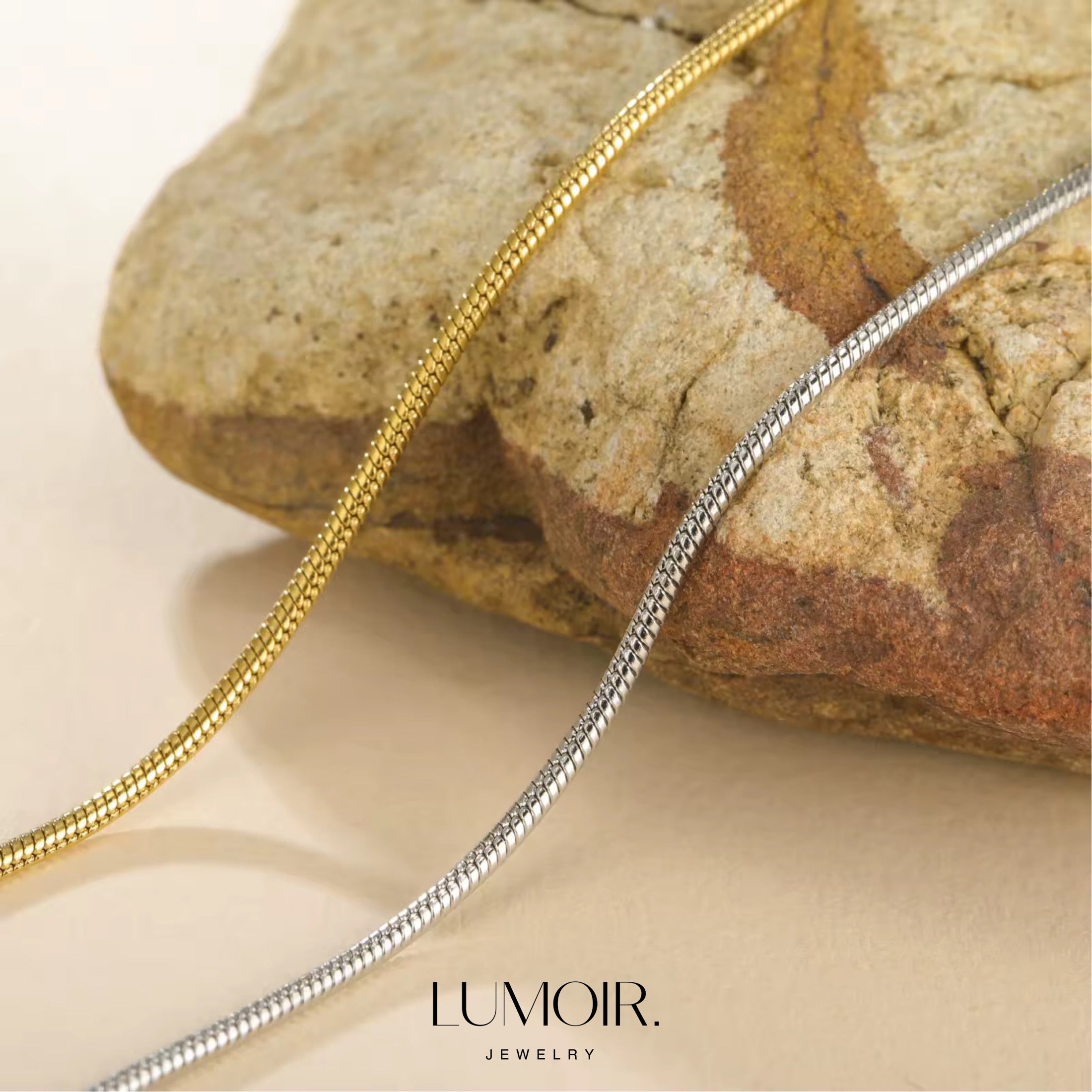 Personalized stainless steel necklace Louan