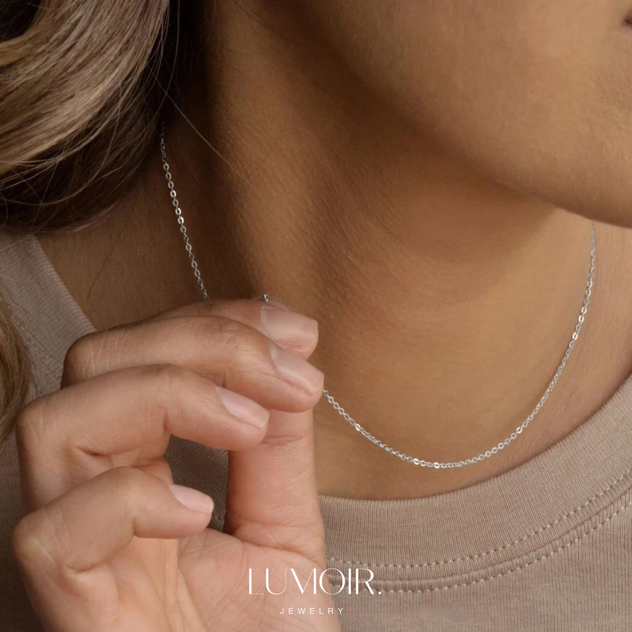 Stainless steel necklace Marcine