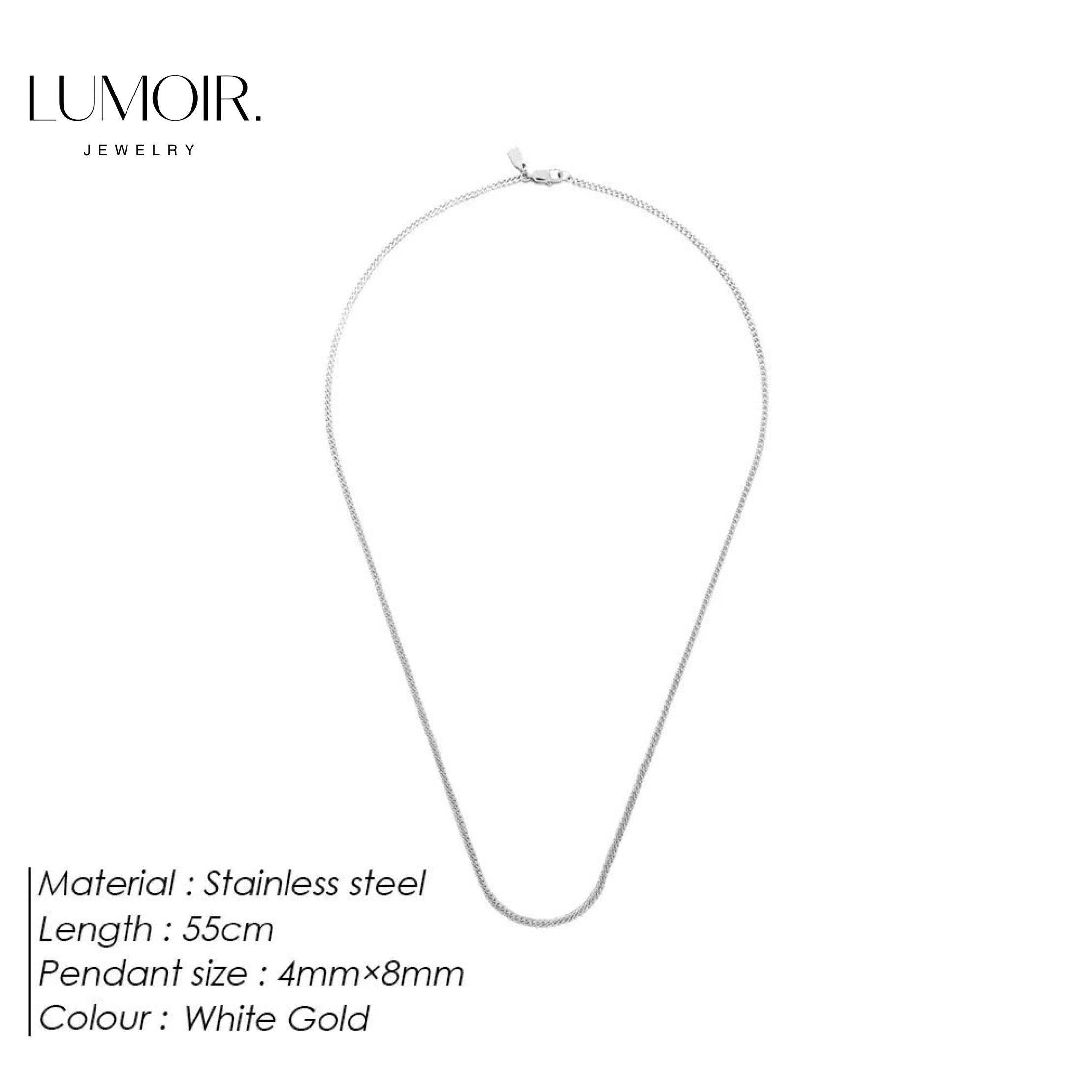 Personalized stainless steel necklace Marc
