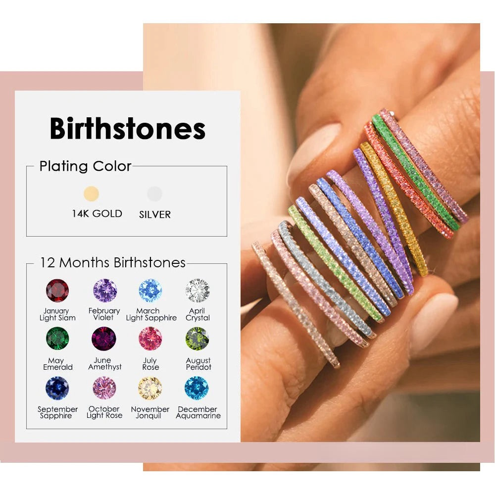 Birthstone ring Amira