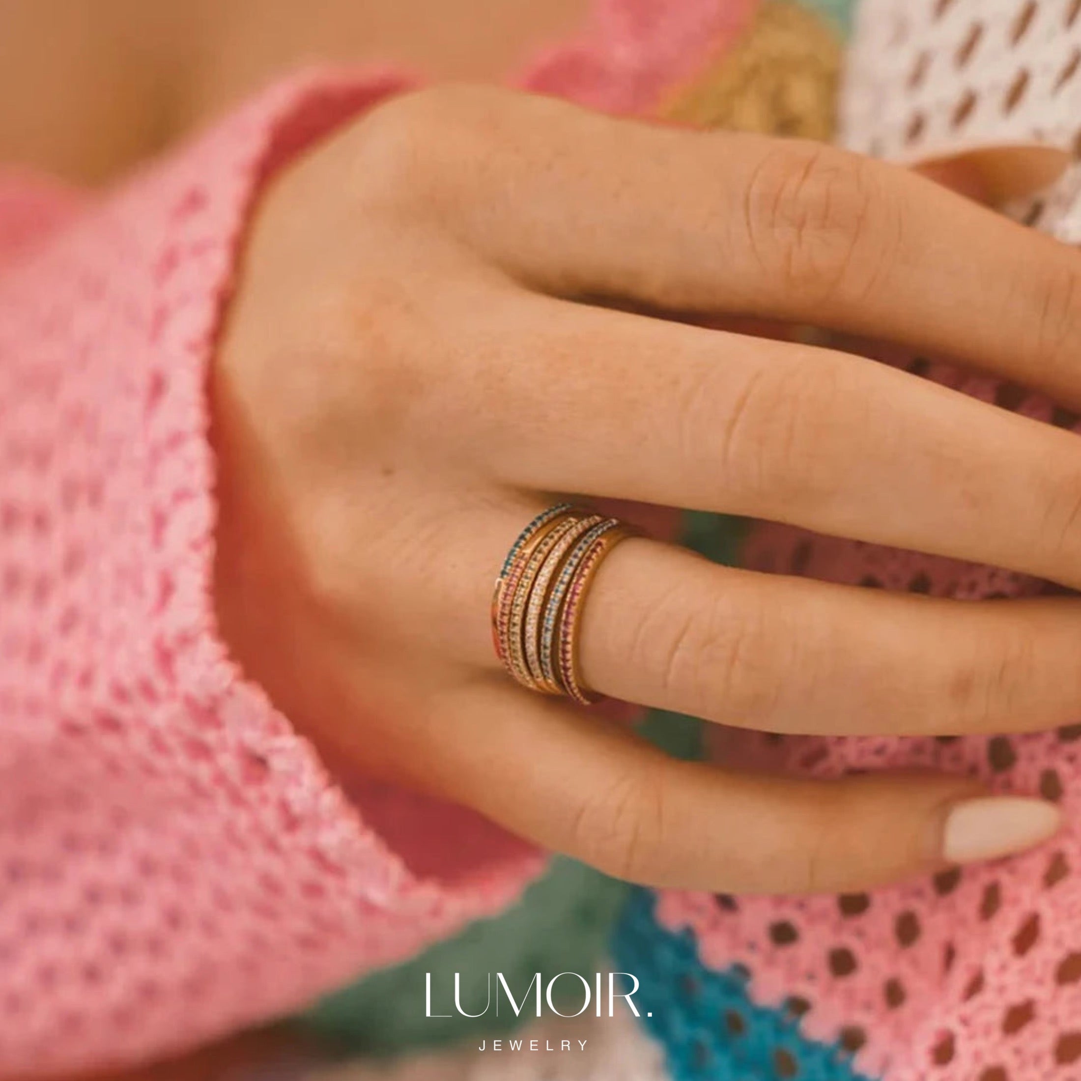 Birthstone ring Amira
