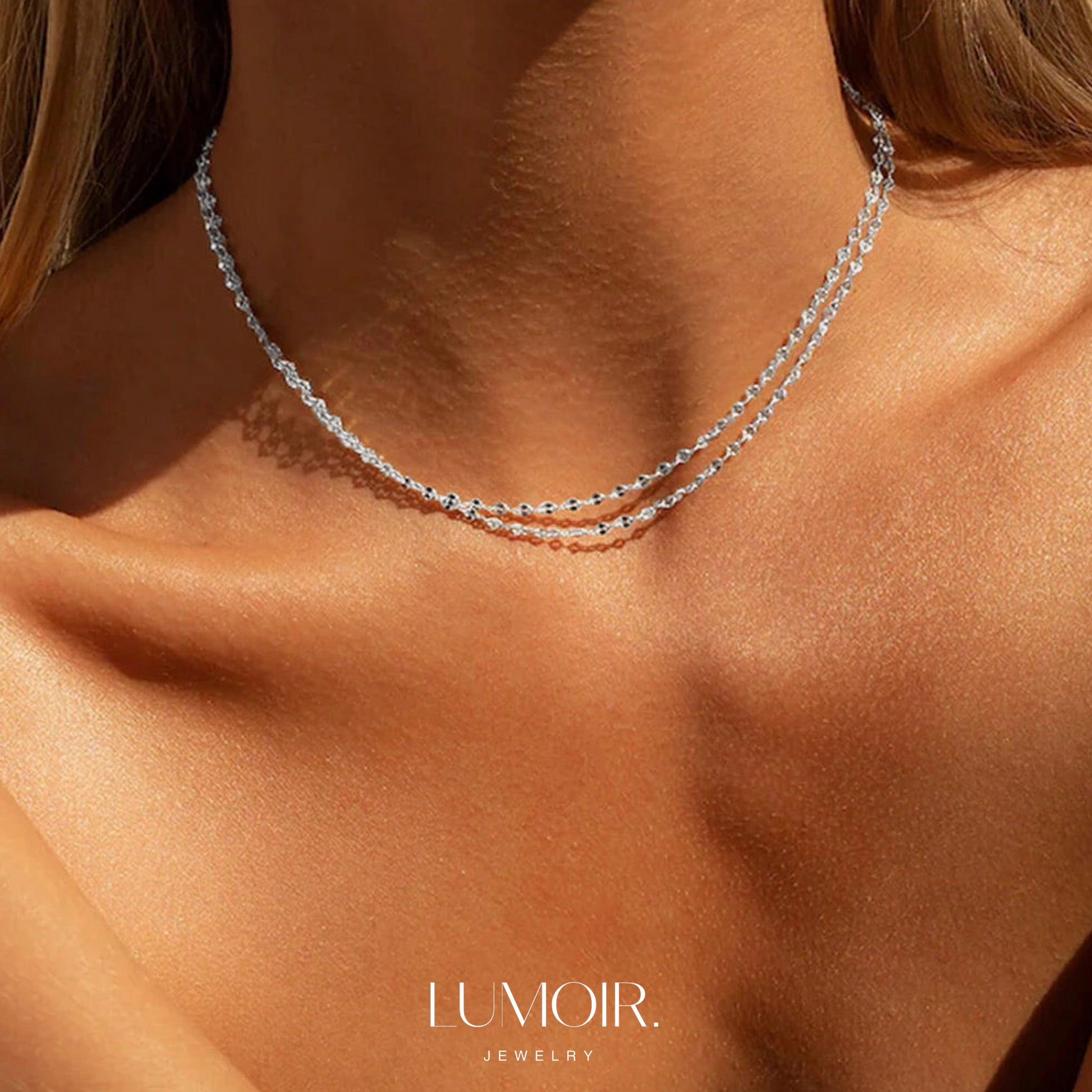 Stainless steel necklace Gloria