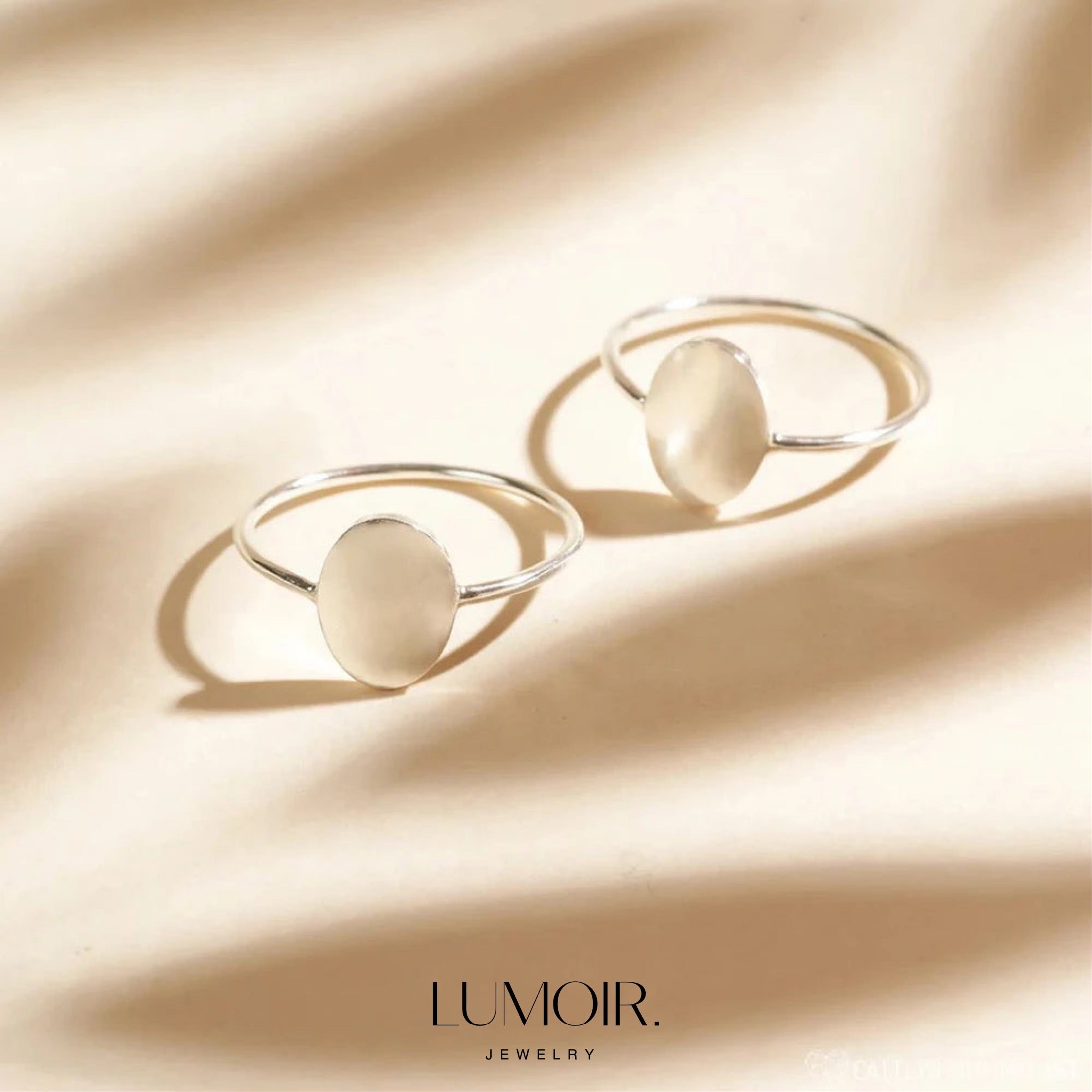 Stainless steel ring Maeva