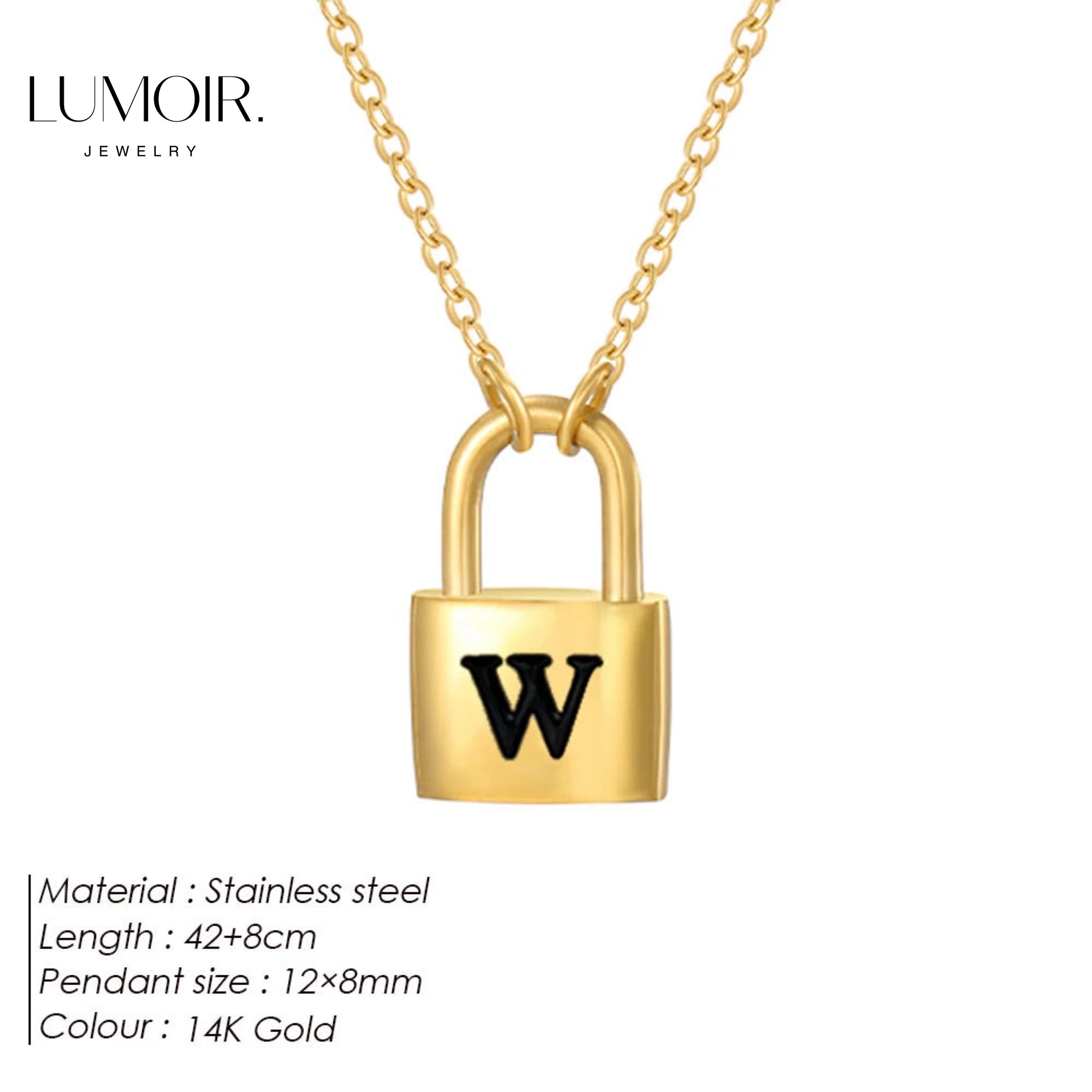 Personalized stainless steel necklace Sarah