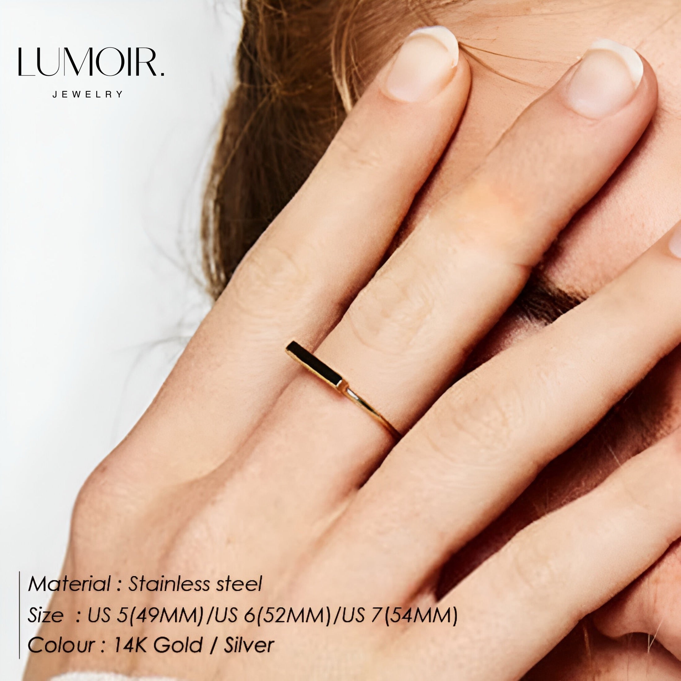 Stainless steel ring Sensa