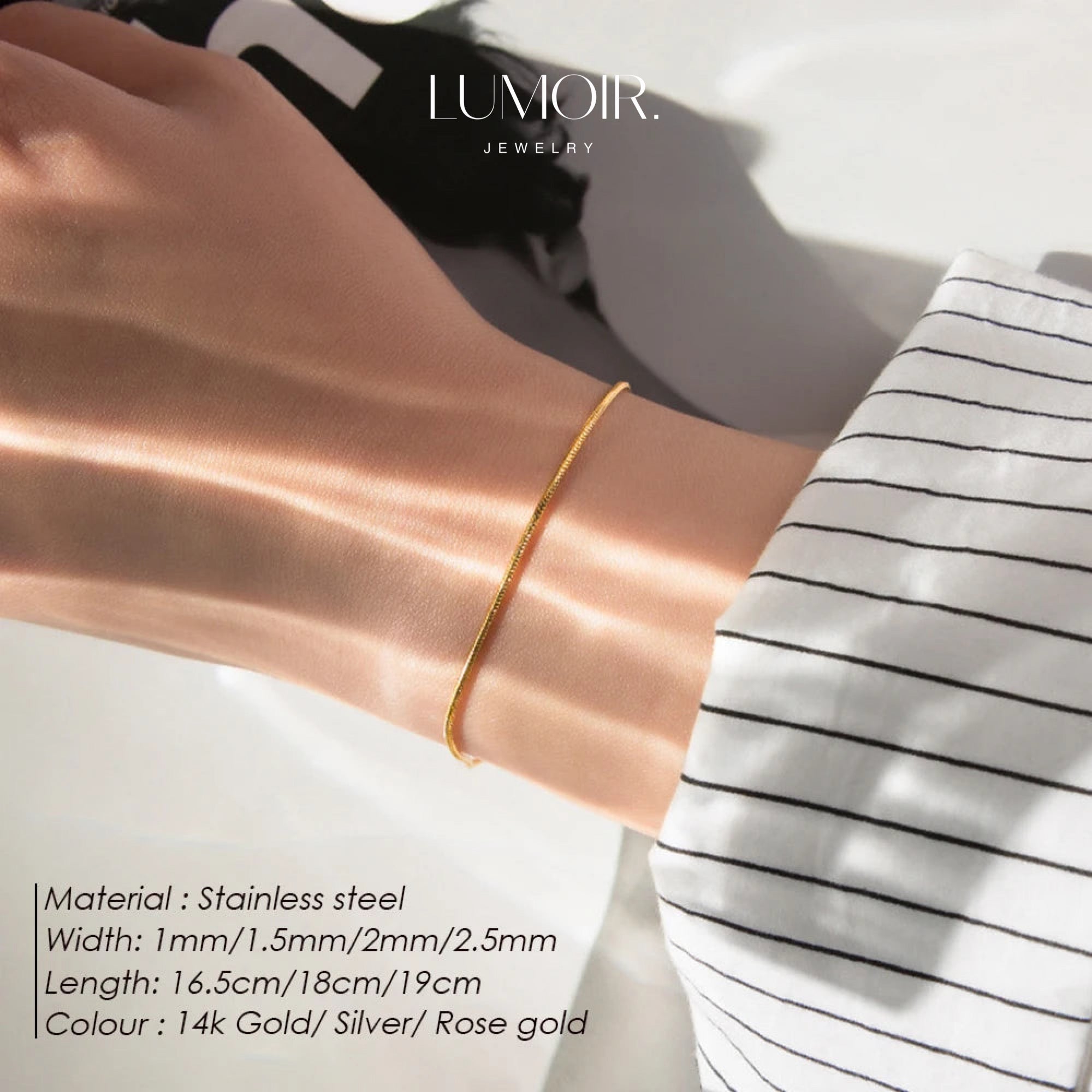 Stainless steel bracelet Soul