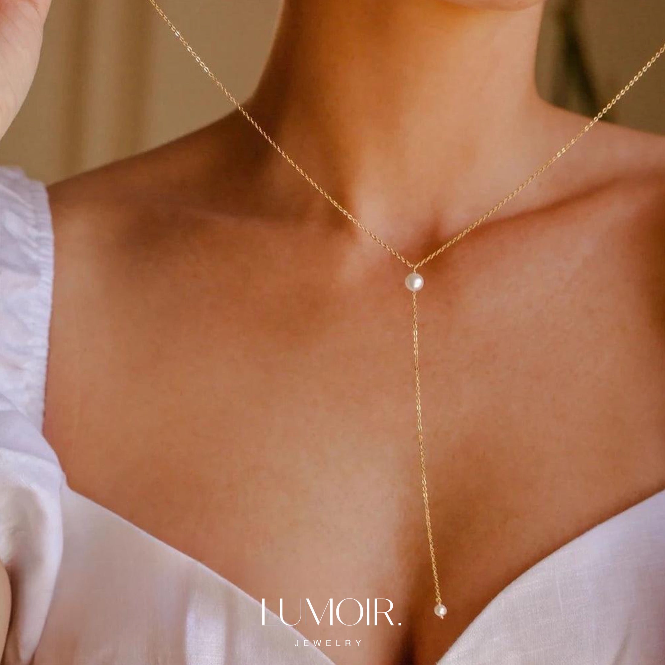 Stainless steel necklace Seraphina