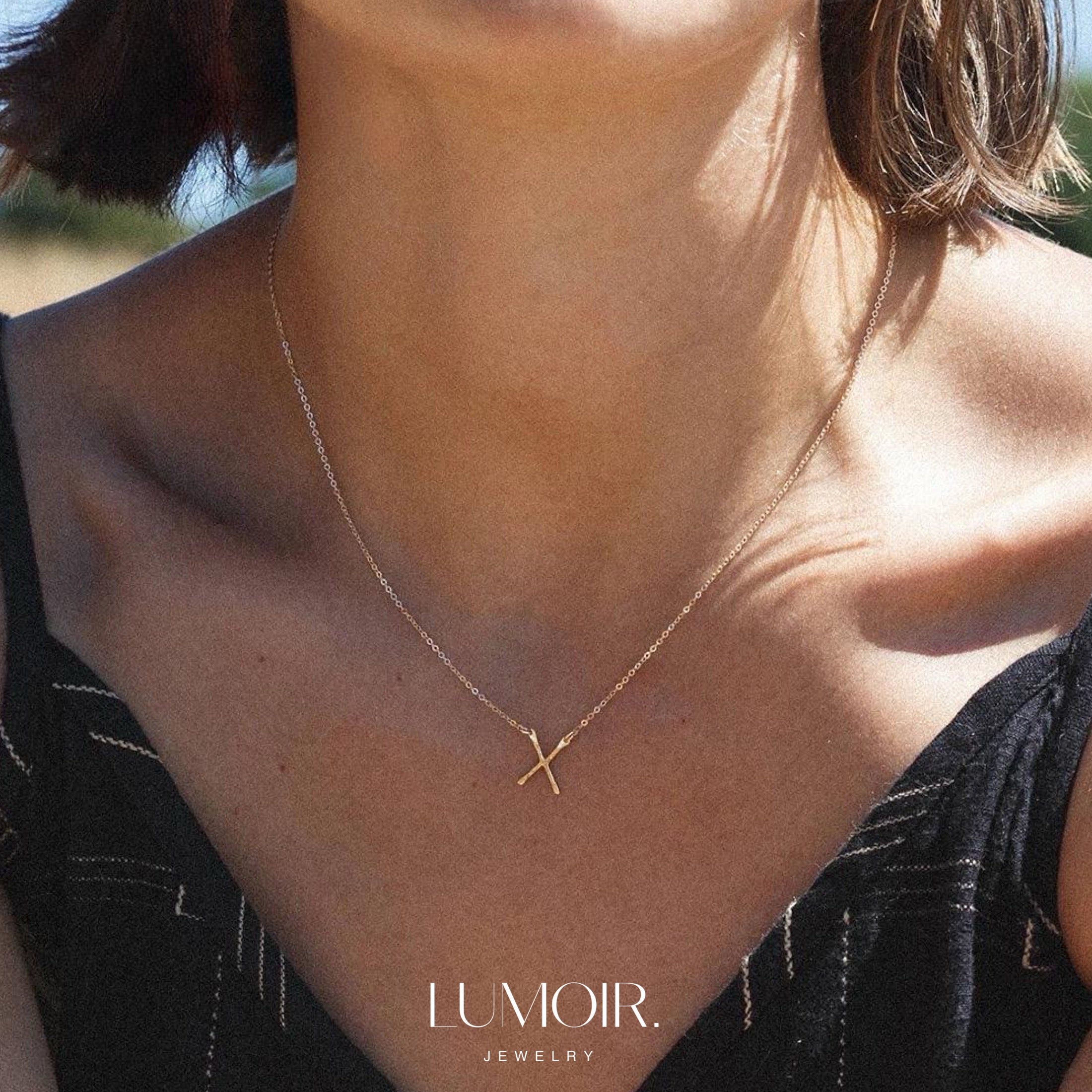 Stainless steel necklace Zenia