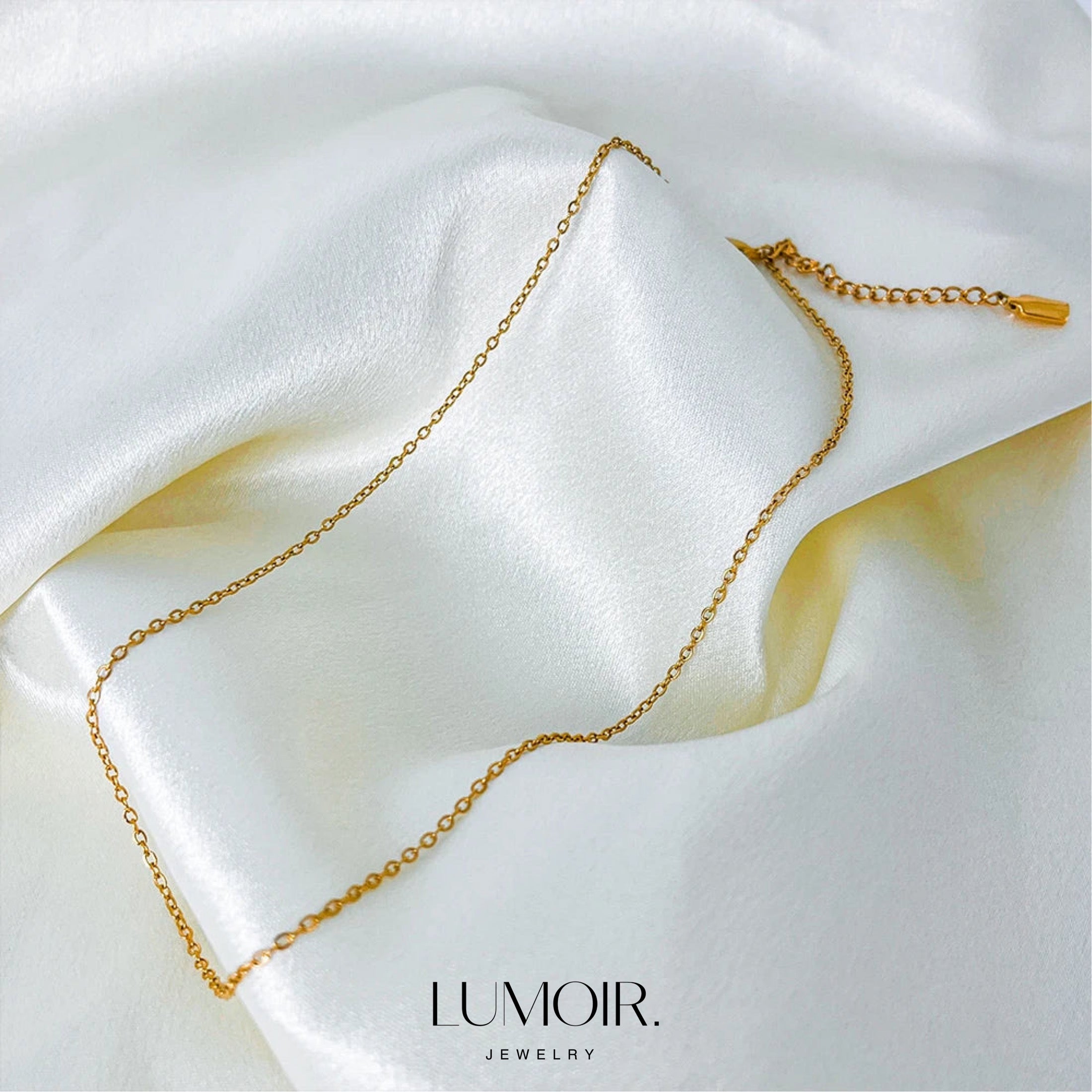 Stainless steel necklace Monera