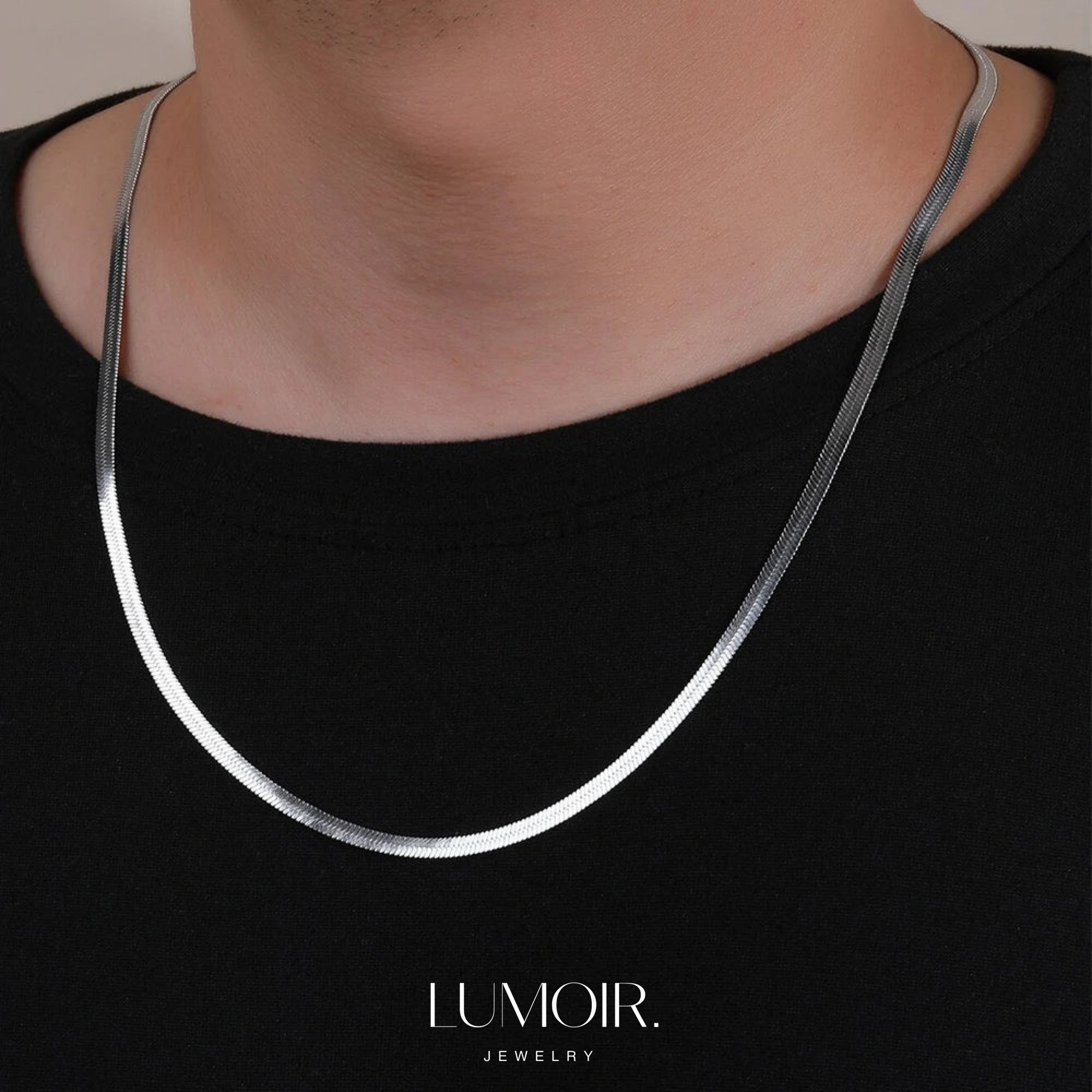 Stainless steel necklace Jay