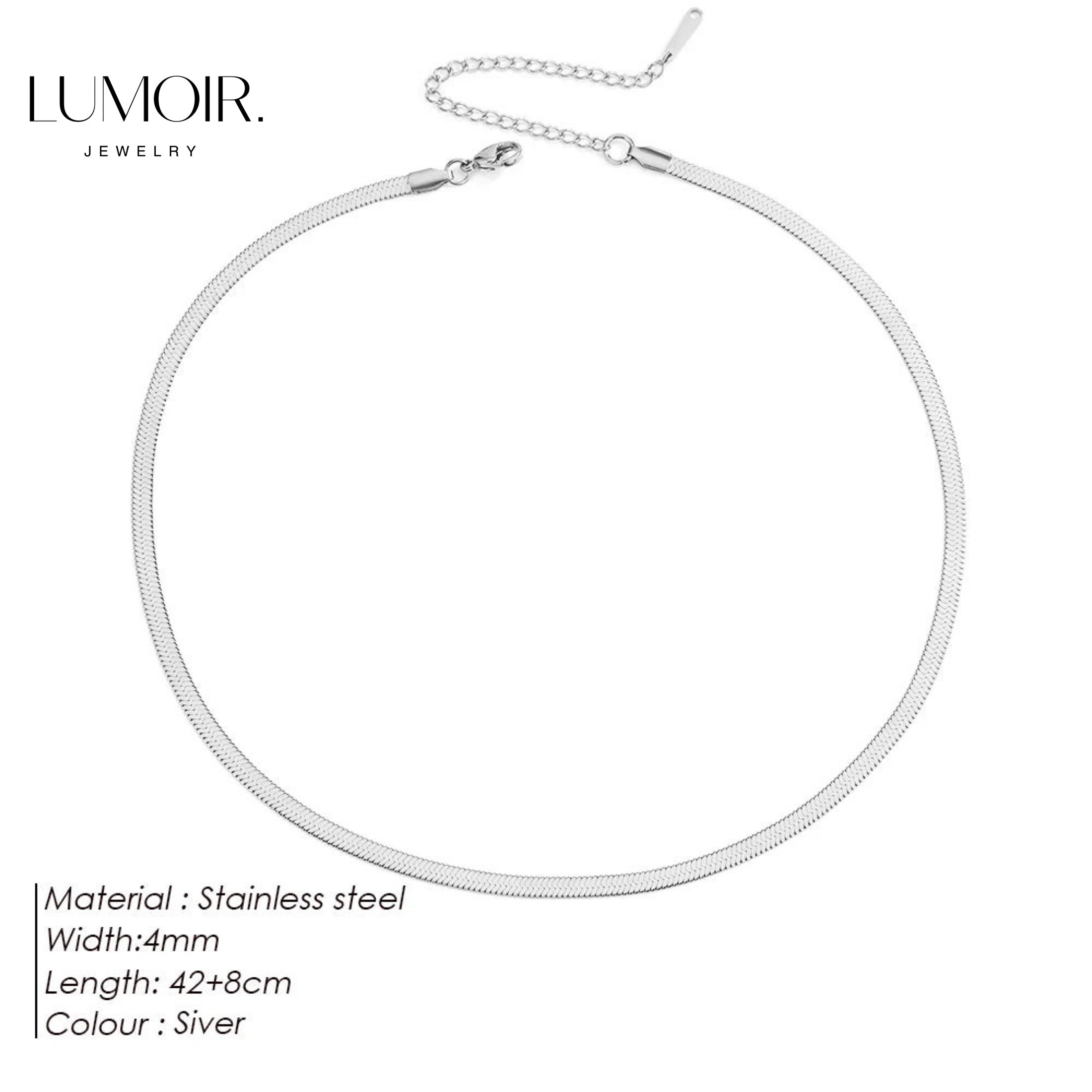 Stainless steel necklace Jay