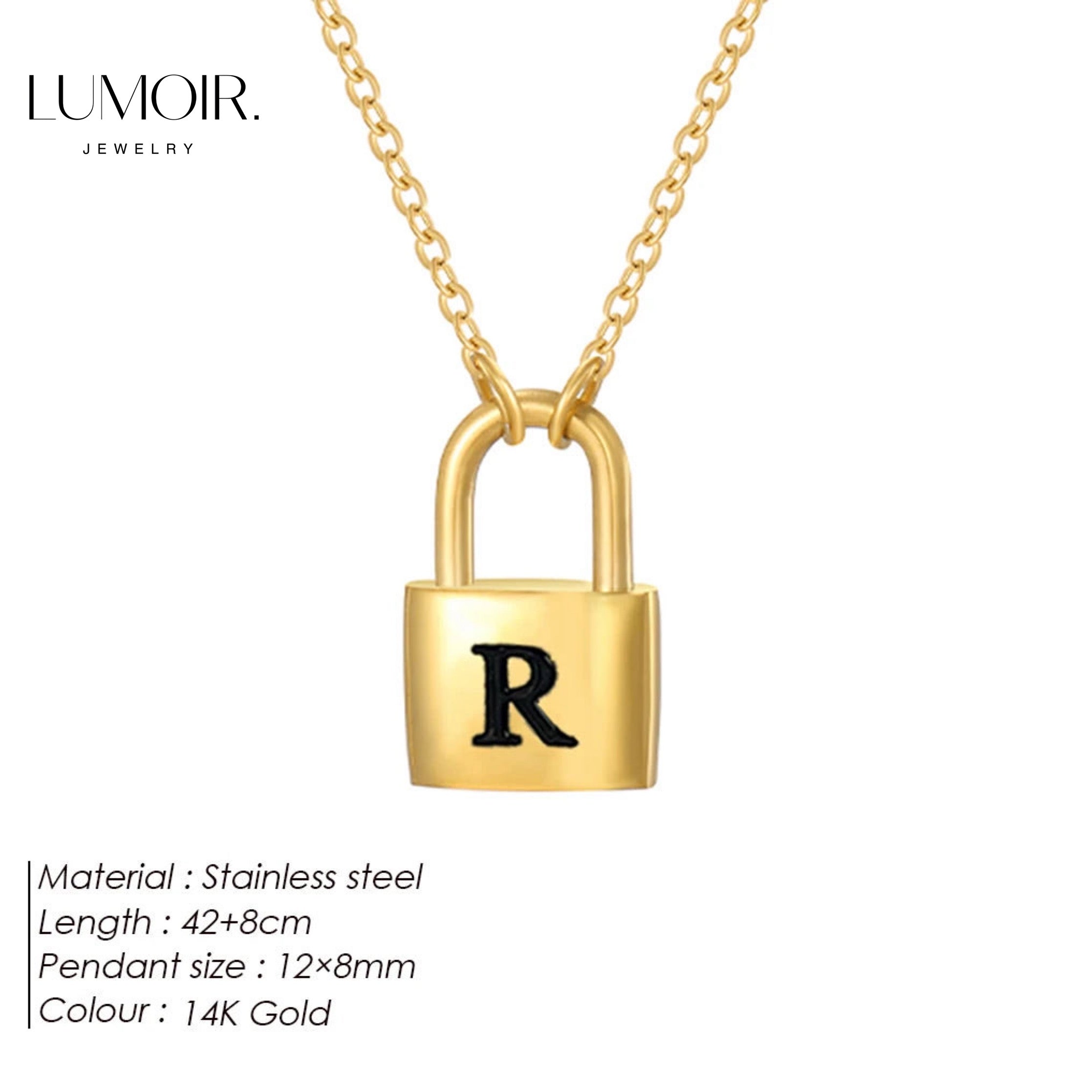 Personalized stainless steel necklace Sarah