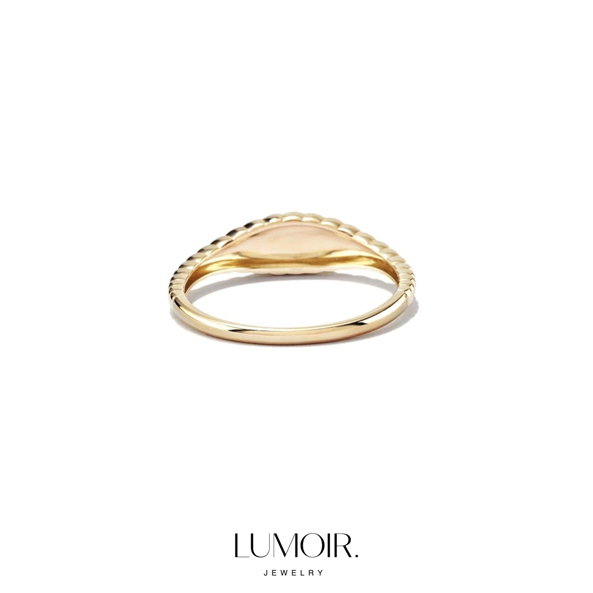Stainless steel ring Sora