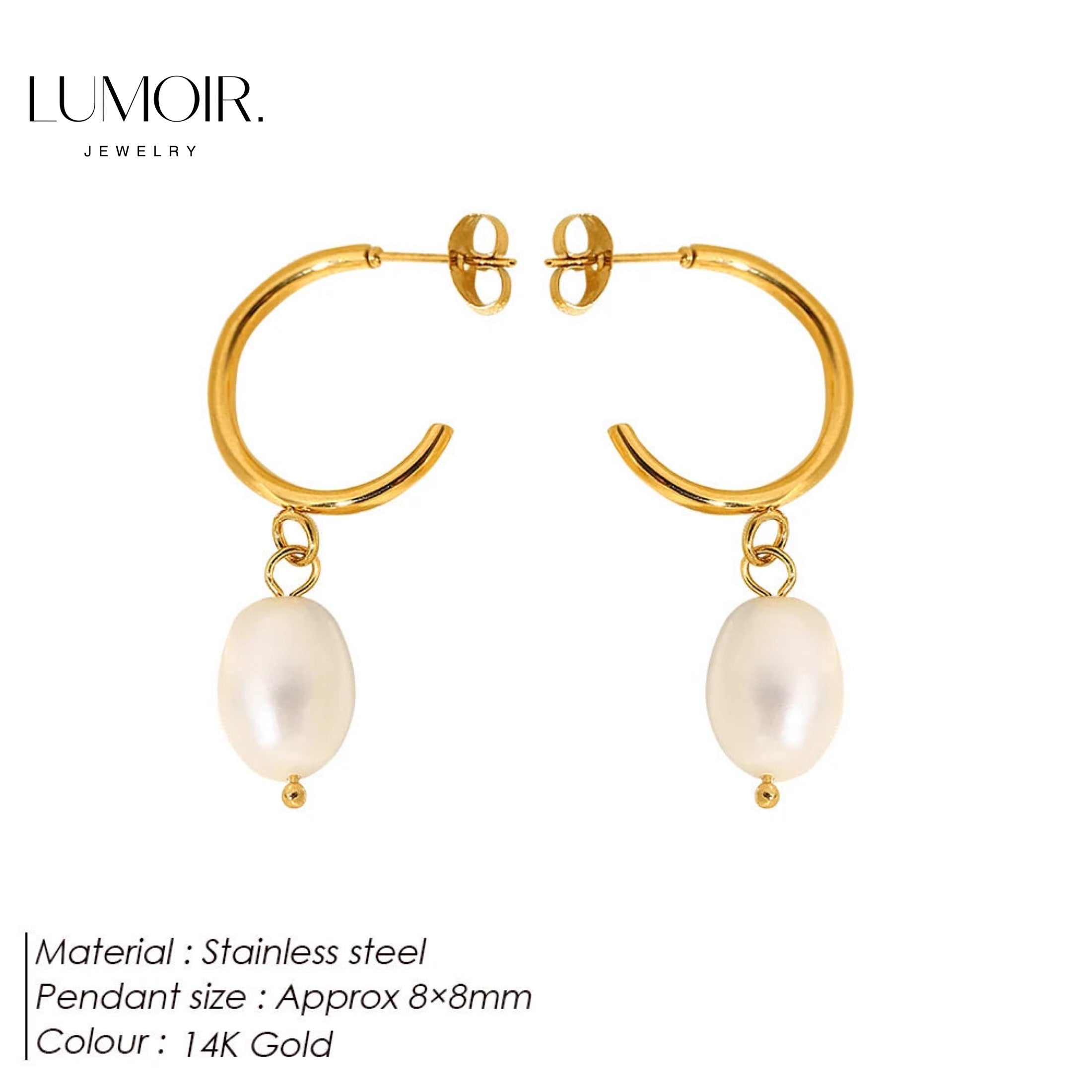 Vera pearl earrings