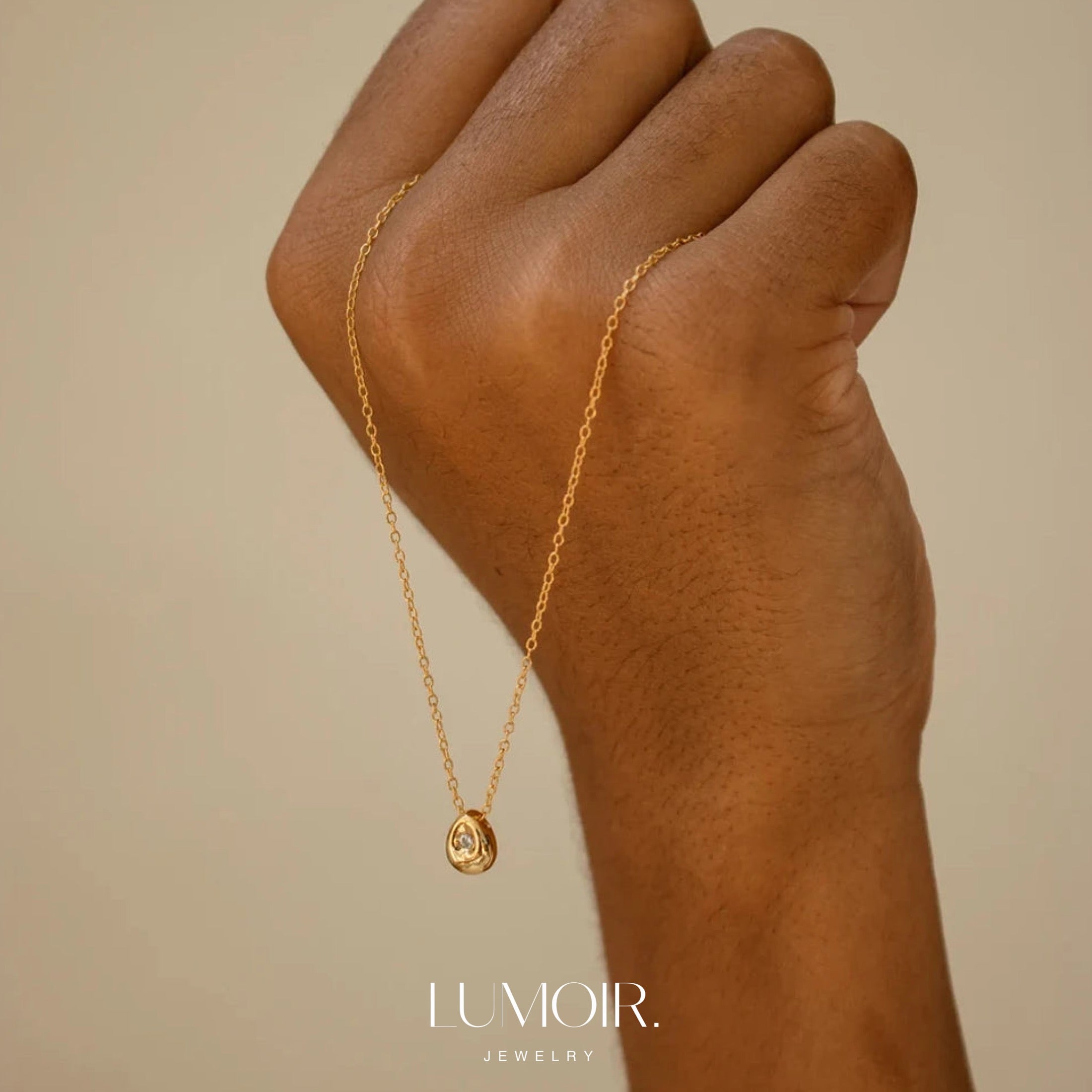 Stainless steel necklace Semana
