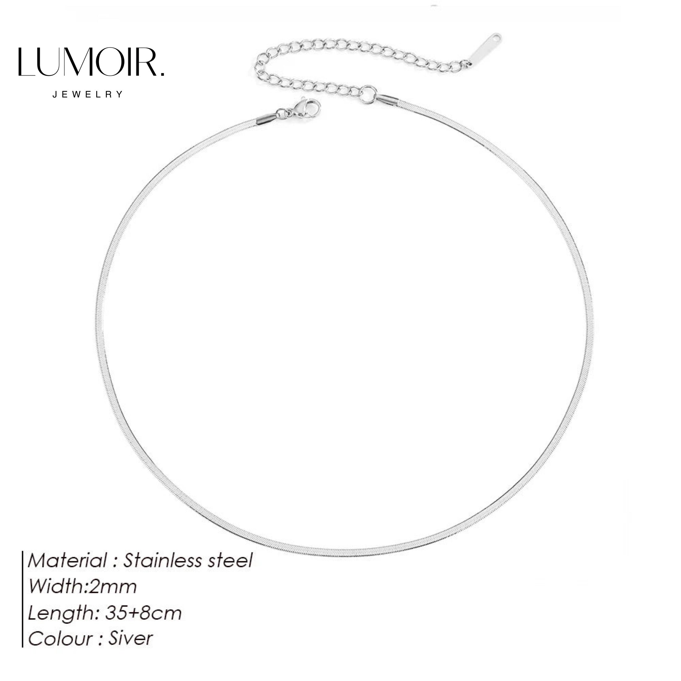 Stainless steel necklace Jay