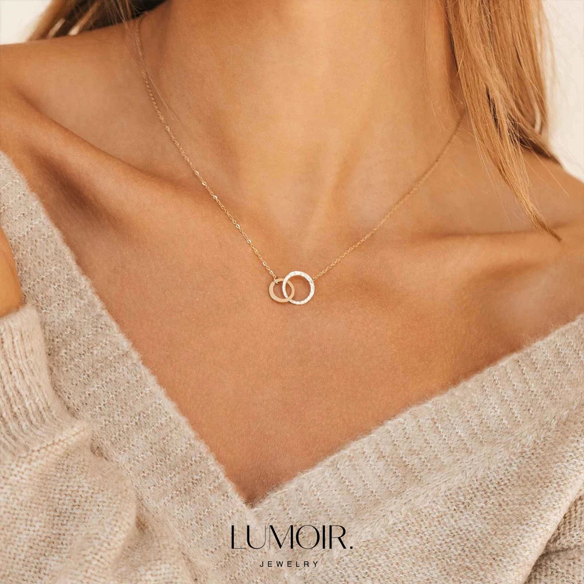 Stainless steel necklace Sandrine