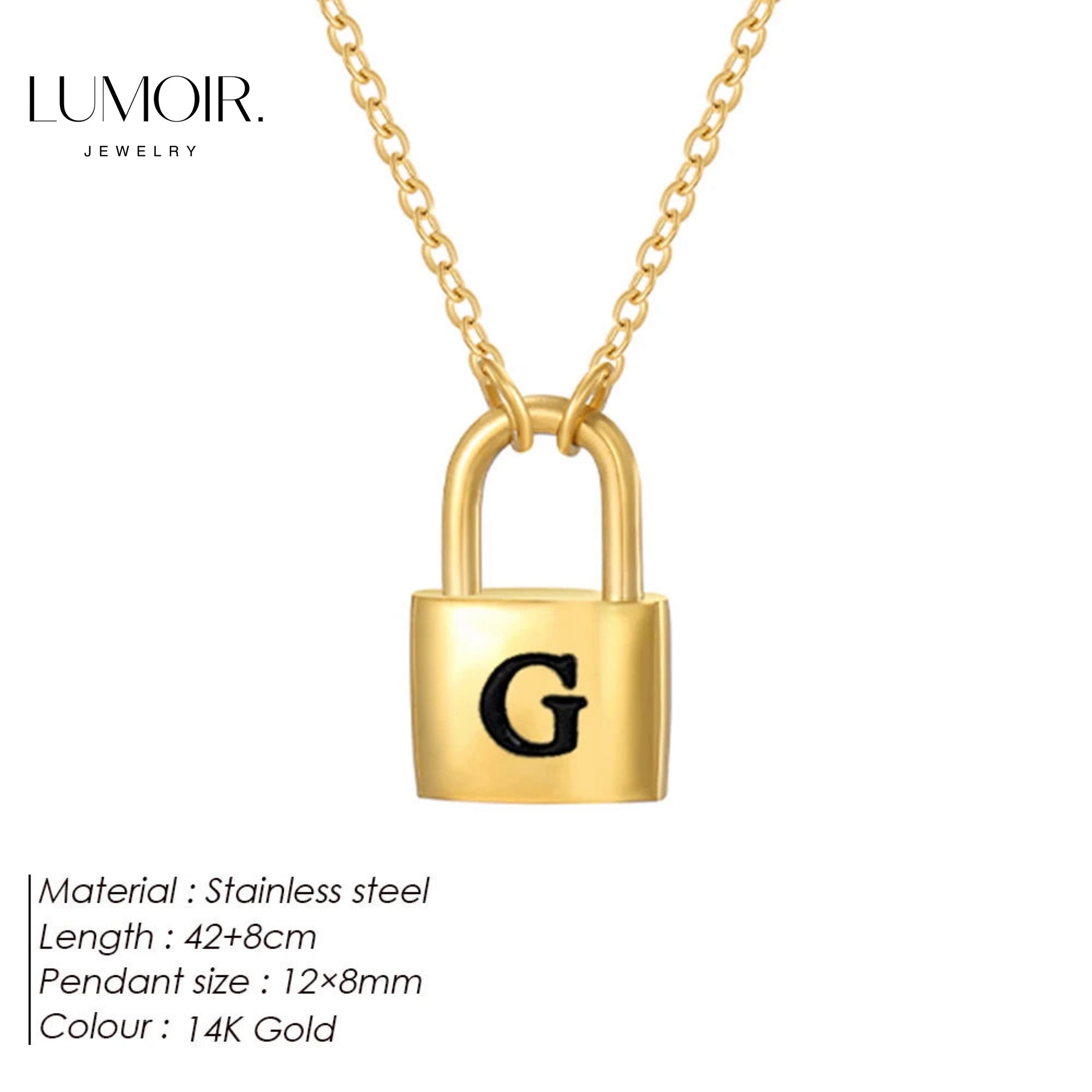 Personalized stainless steel necklace Sarah