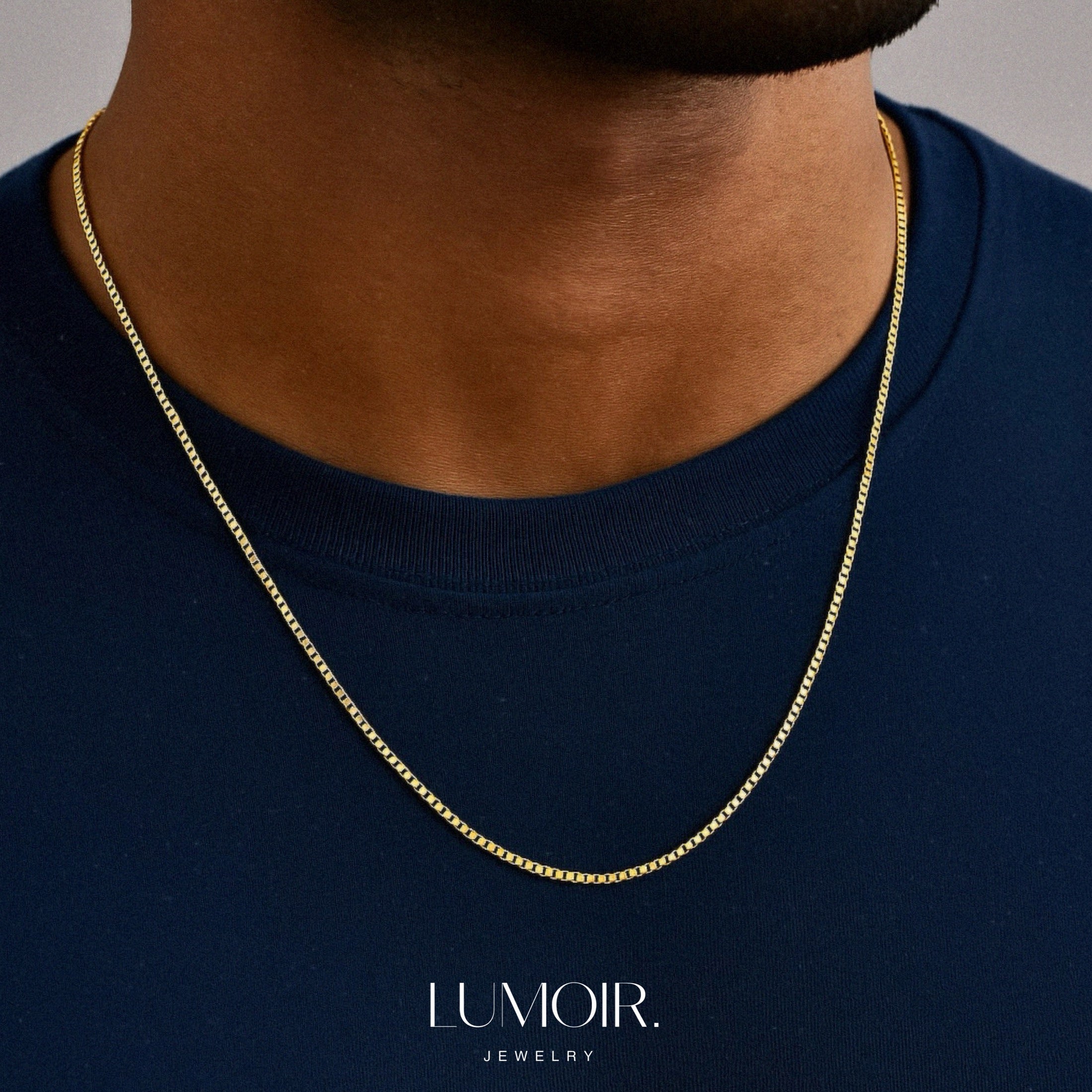 Personalized stainless steel necklace Dean