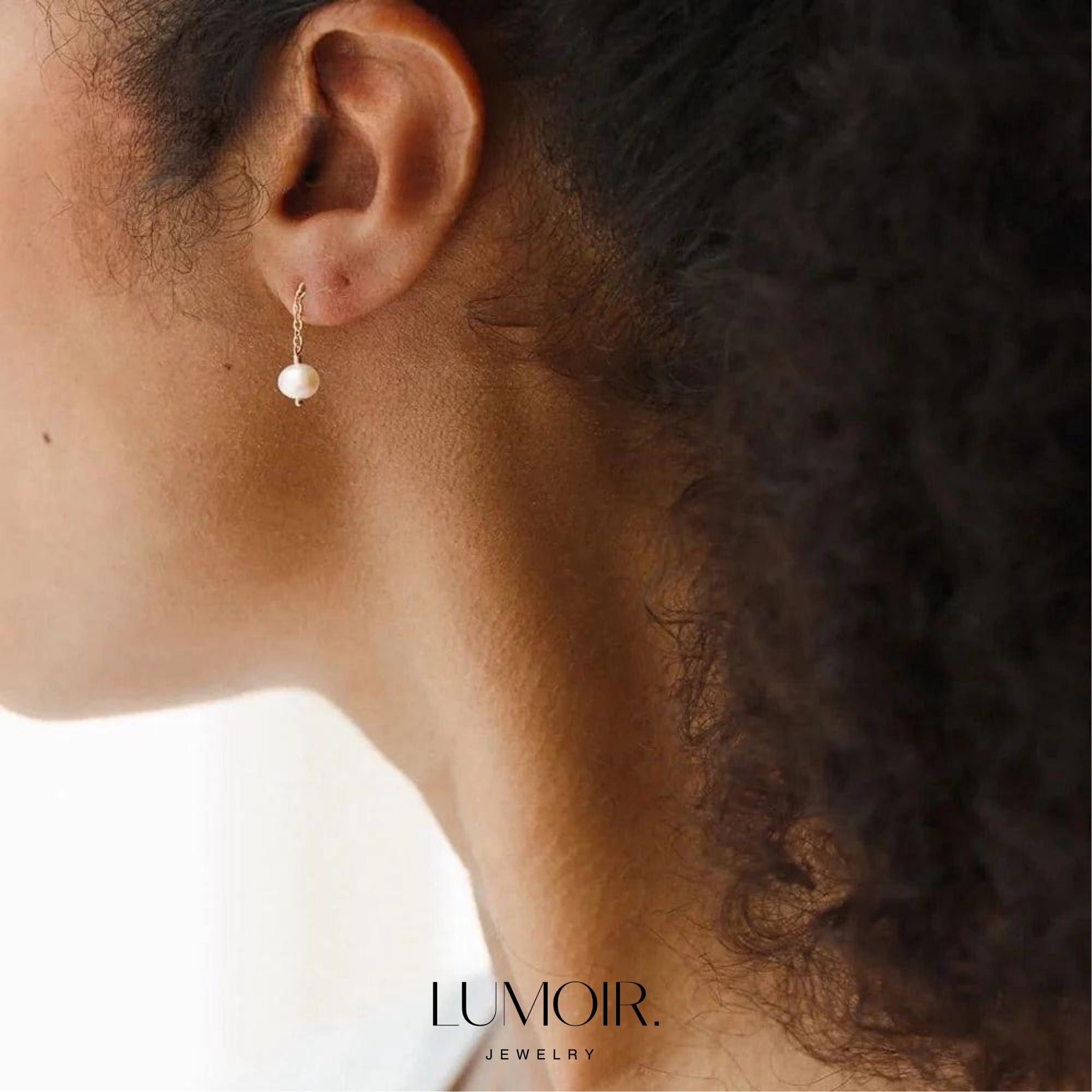 Isolde pearl earrings