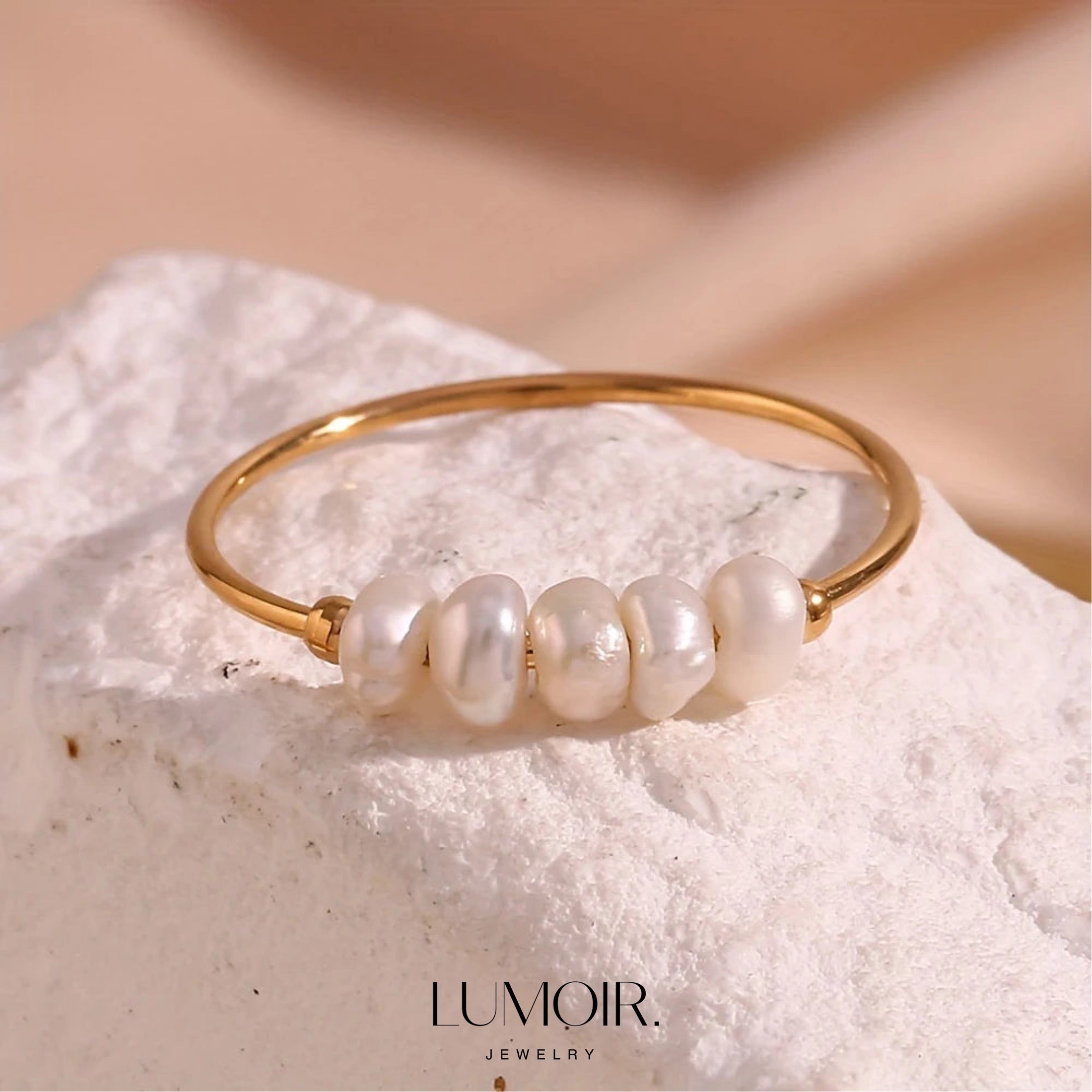 Nuria pearl ring
