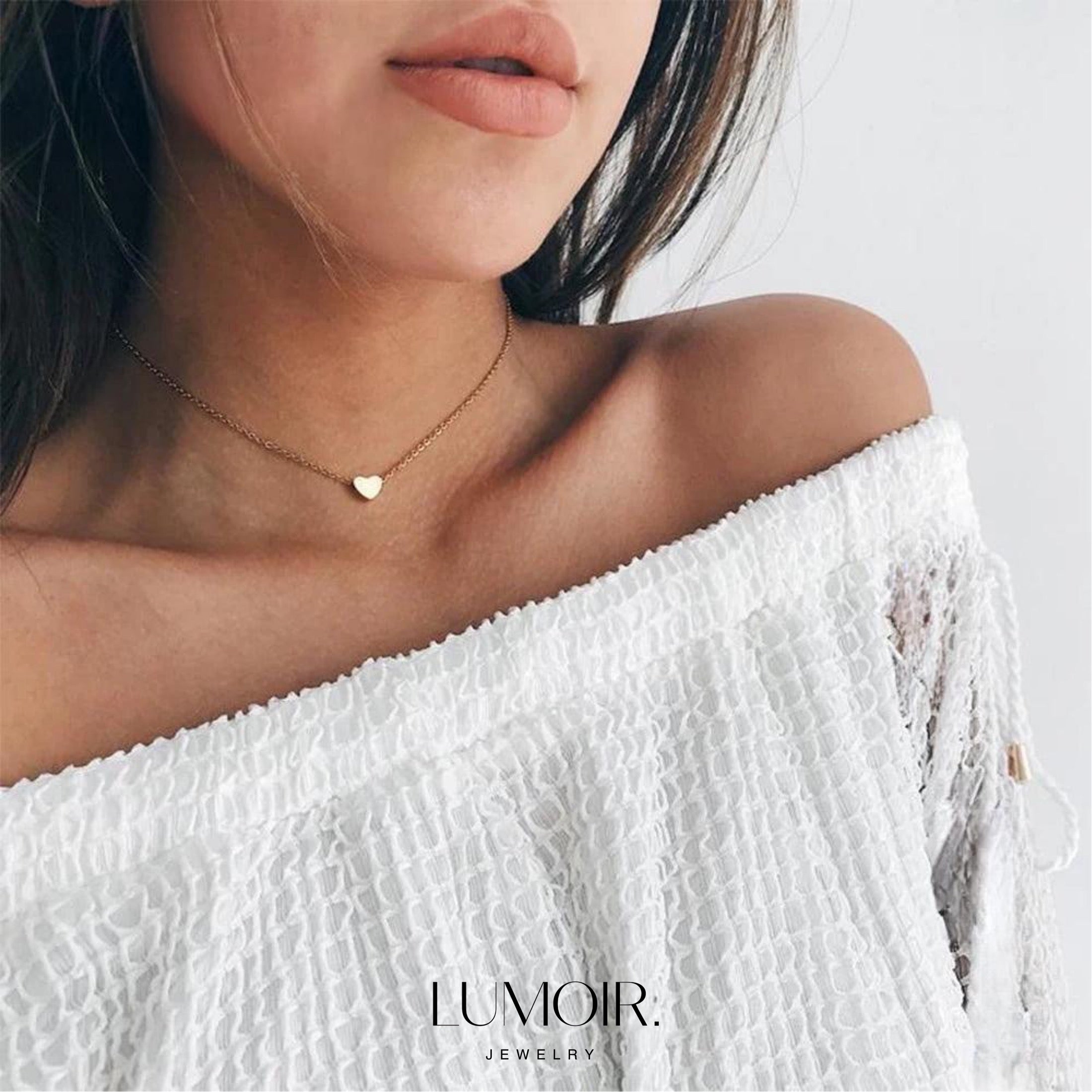 Stainless steel necklace Amora