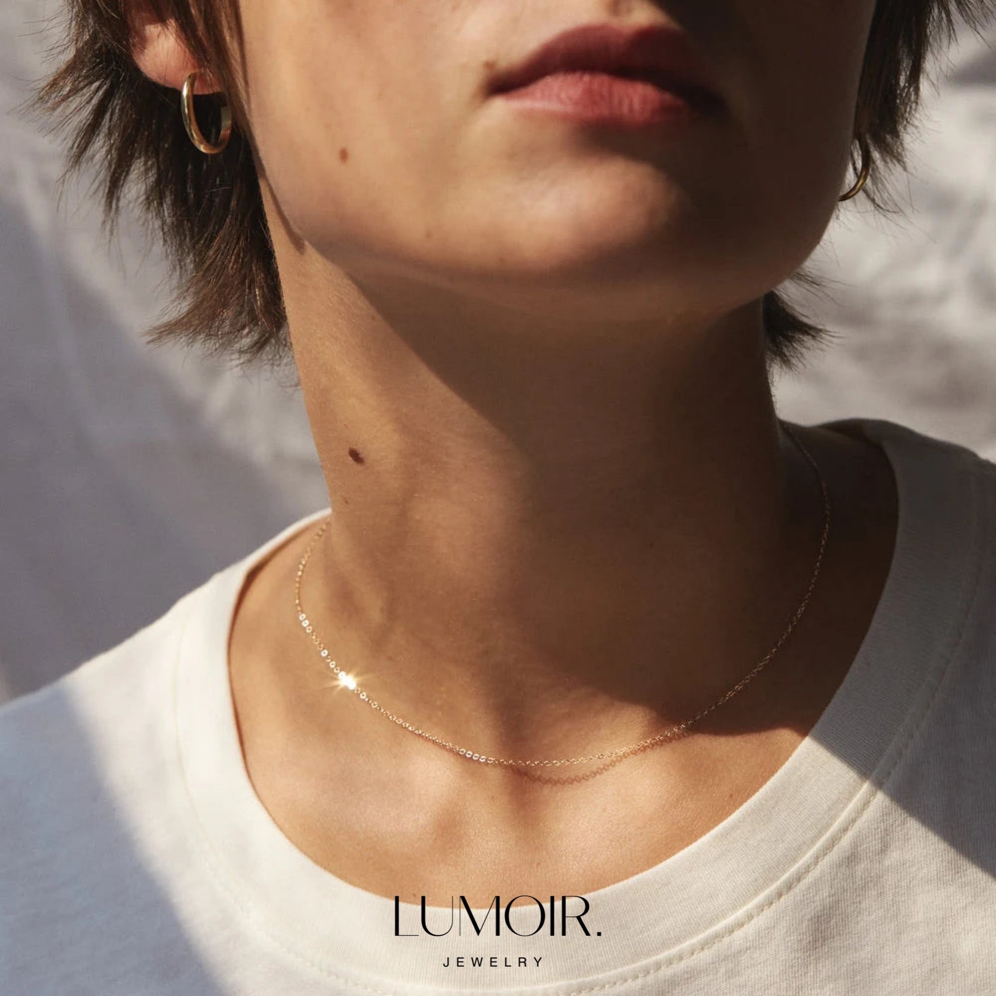 Stainless steel necklace Anna