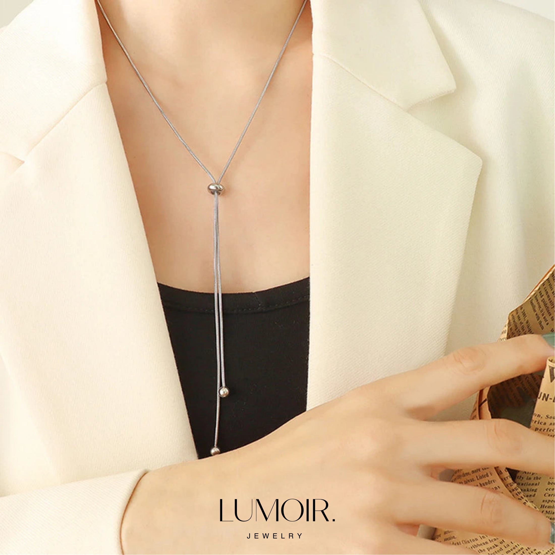 Stainless steel necklace Chiara