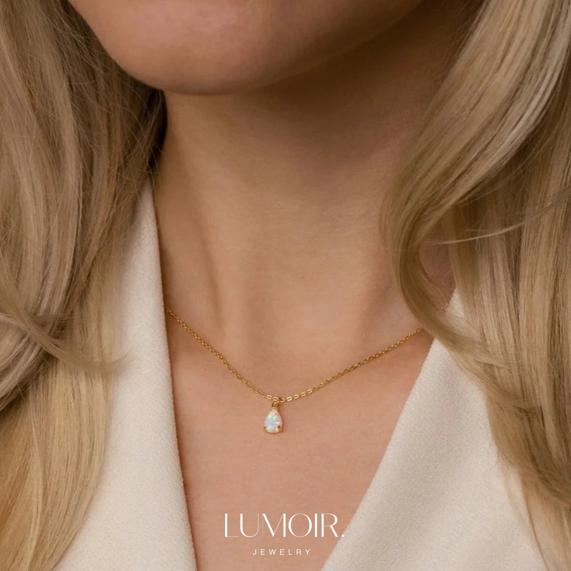 Birthstone necklace Conny