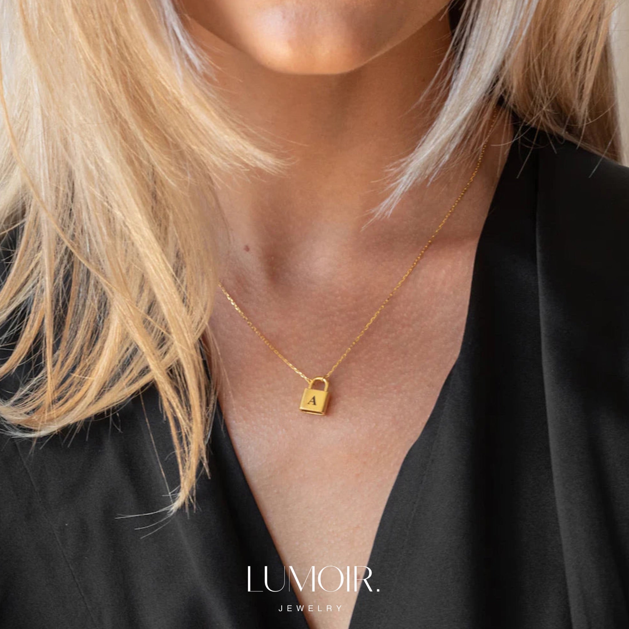 Personalized stainless steel necklace Sarah