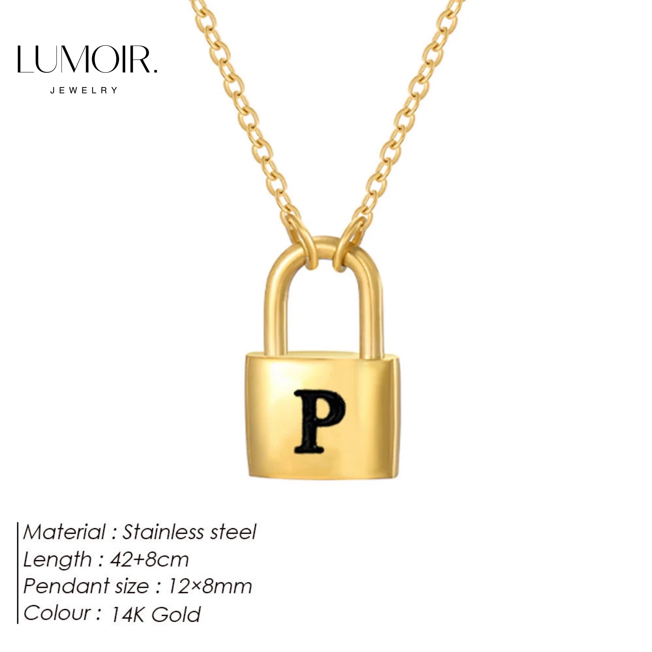 Personalized stainless steel necklace Sarah