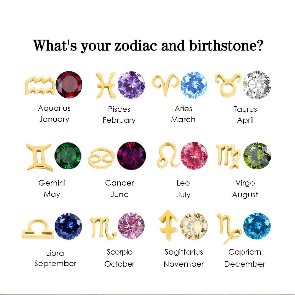 Birthstone necklace Rahel
