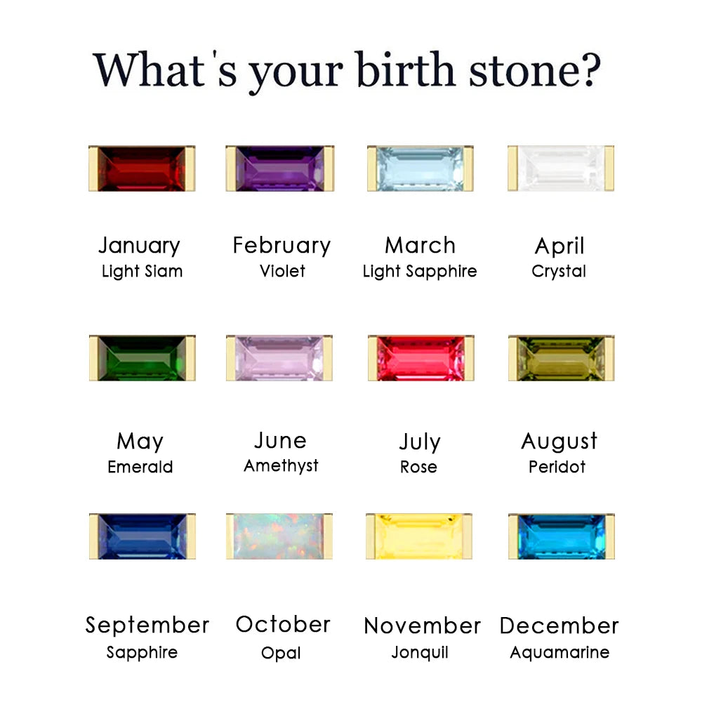 Aurora birthstone necklace