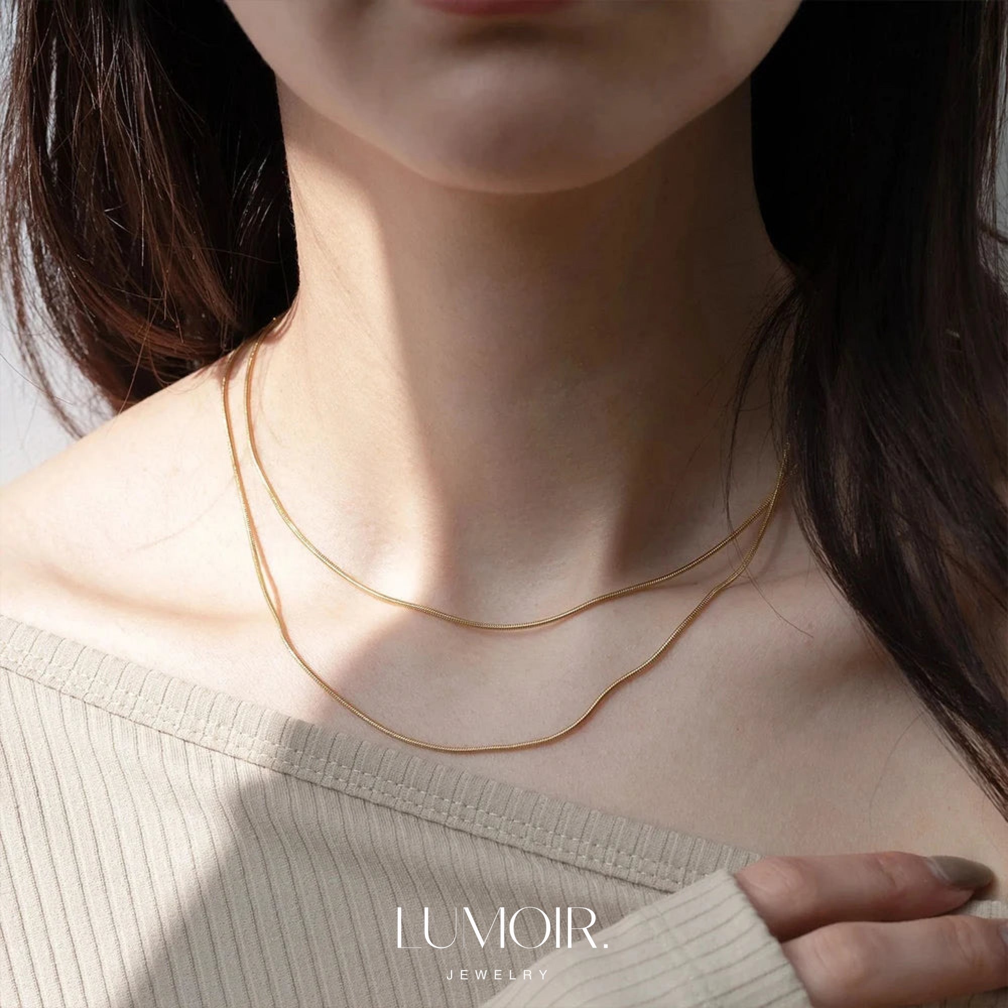 Collier en acier inoxydable Zen