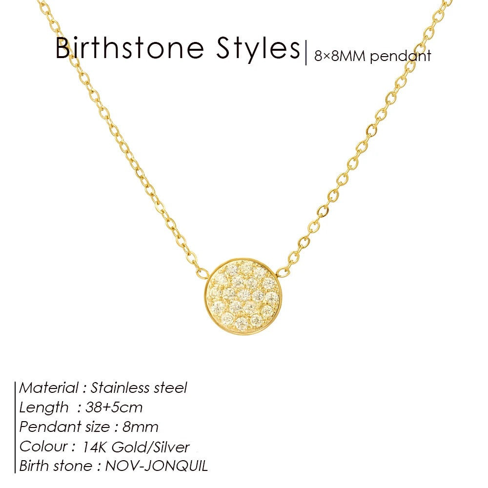 Collier pierre de naissance Elina