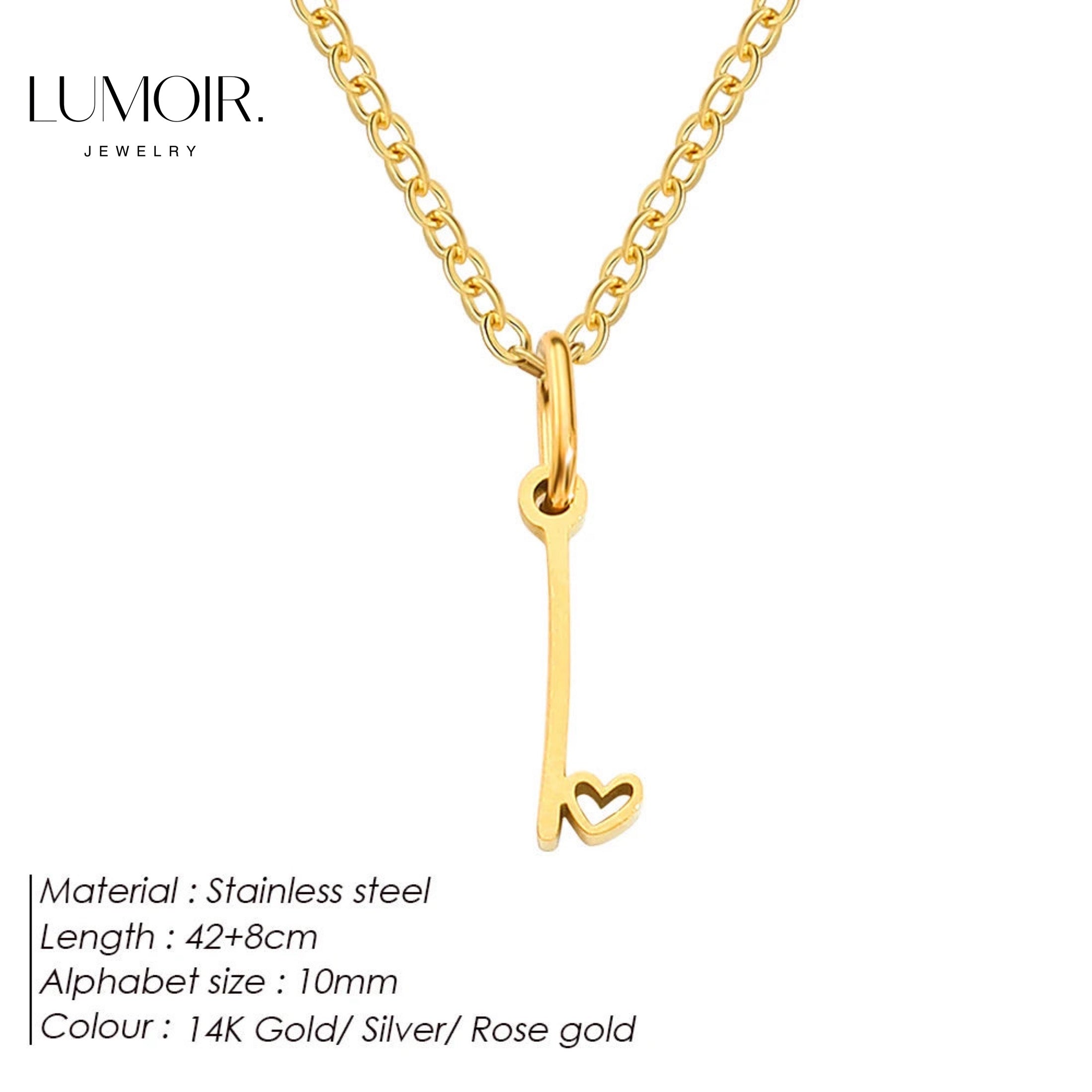 Collier personnalisé en acier inoxydable Venice